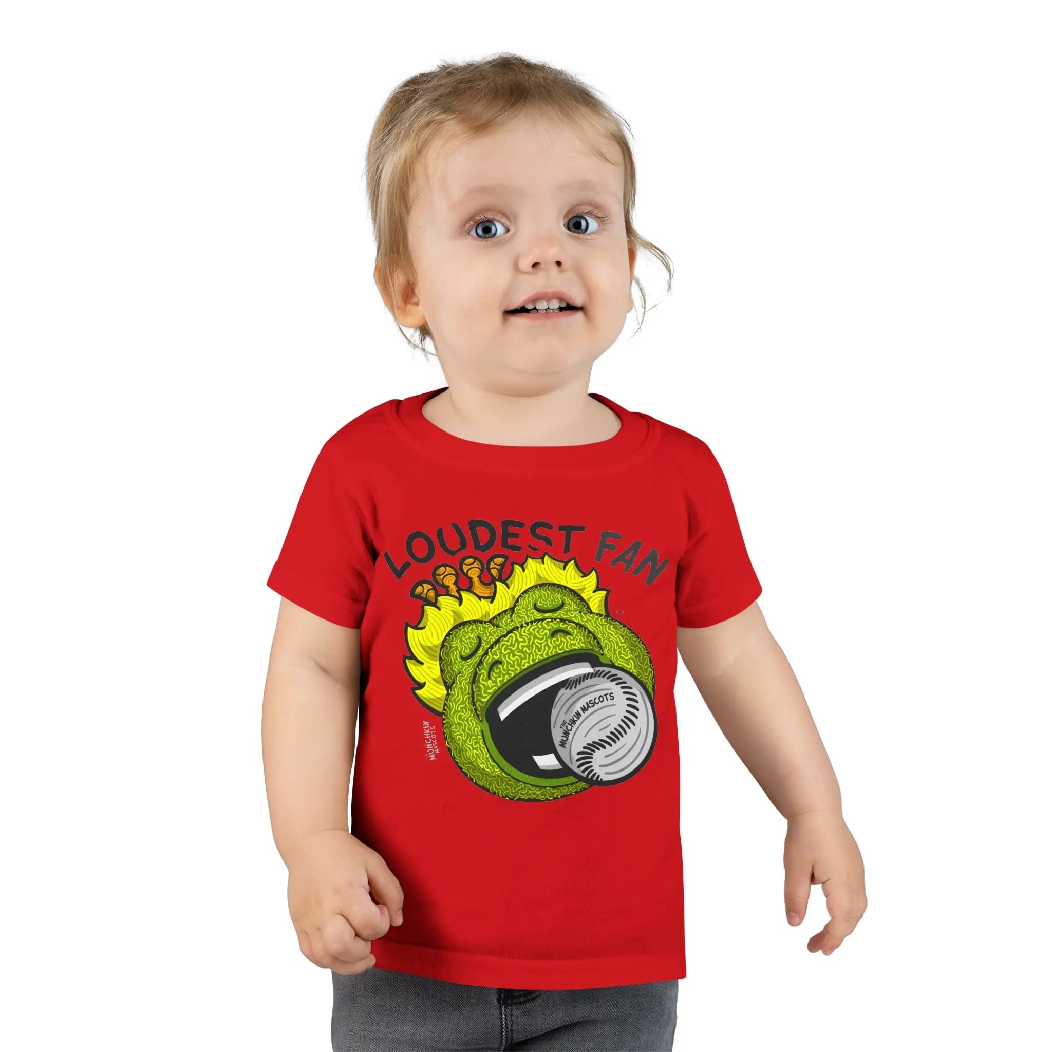 Toddler T-shirt - Loudest Fan - Lil' Southpaw CHI Baseball Printify