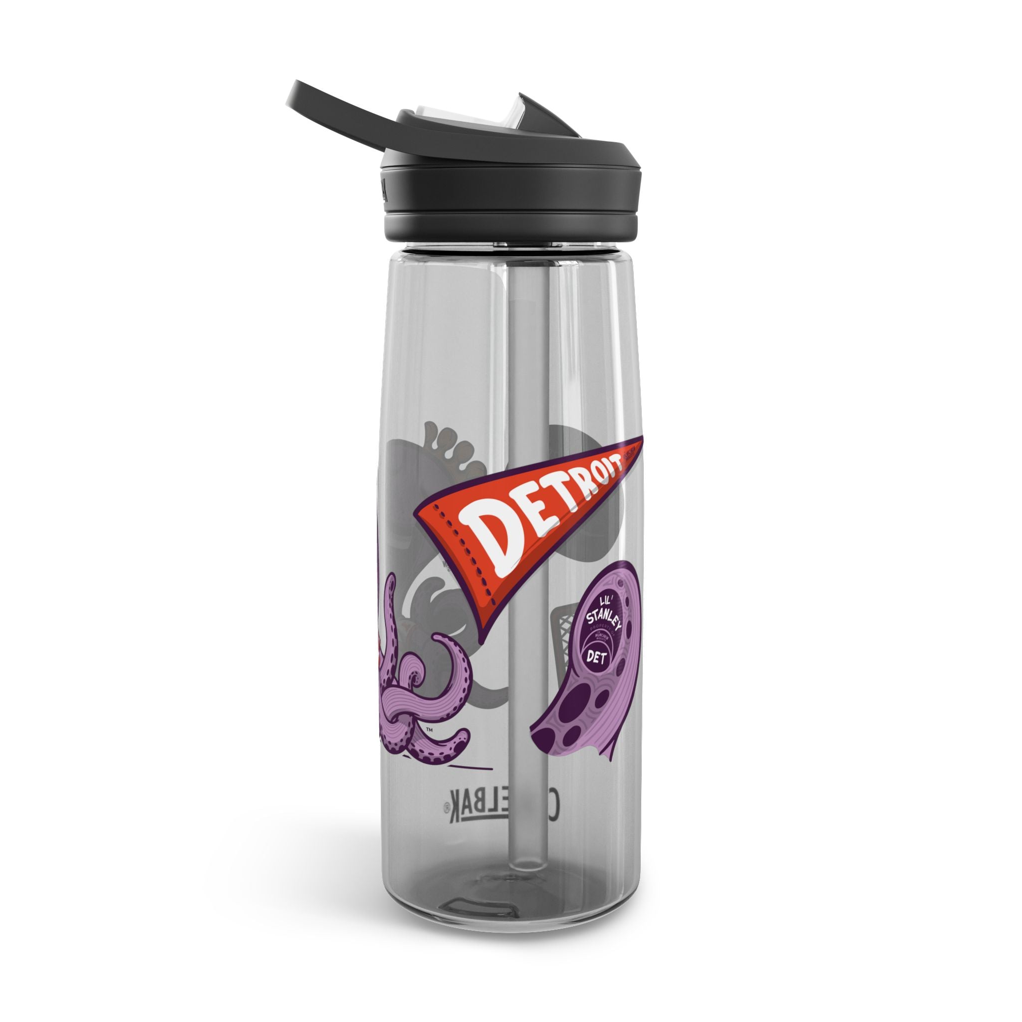 Detroit Hockey CamelBak Eddy® Lil' Stanley Water Bottle, 20oz\25oz | Hand-Drawn Art | Gifts for Kids