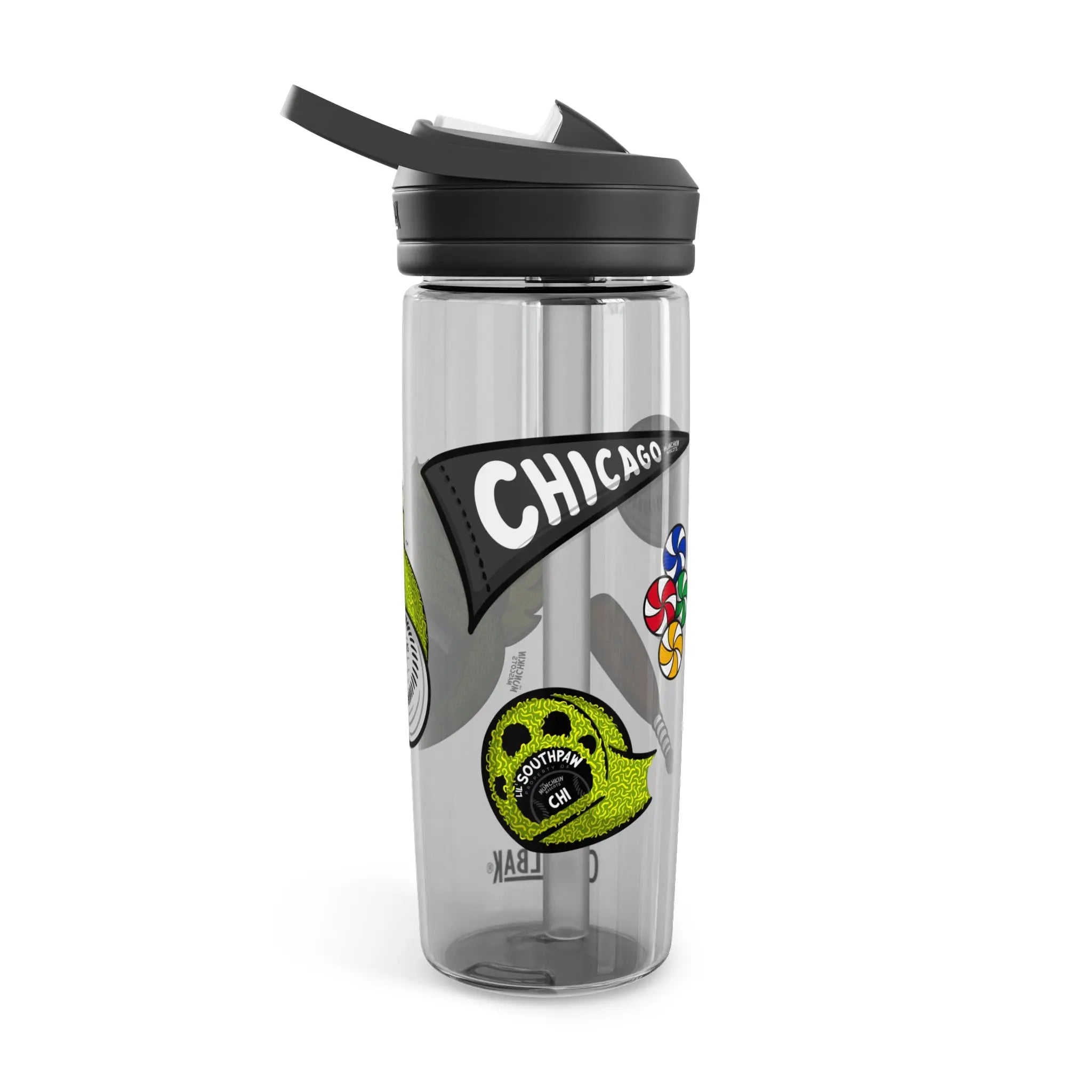 CamelBak Eddy® Water Bottle, 20oz\25oz - Lil' Southpaw CHI Baseball Printify