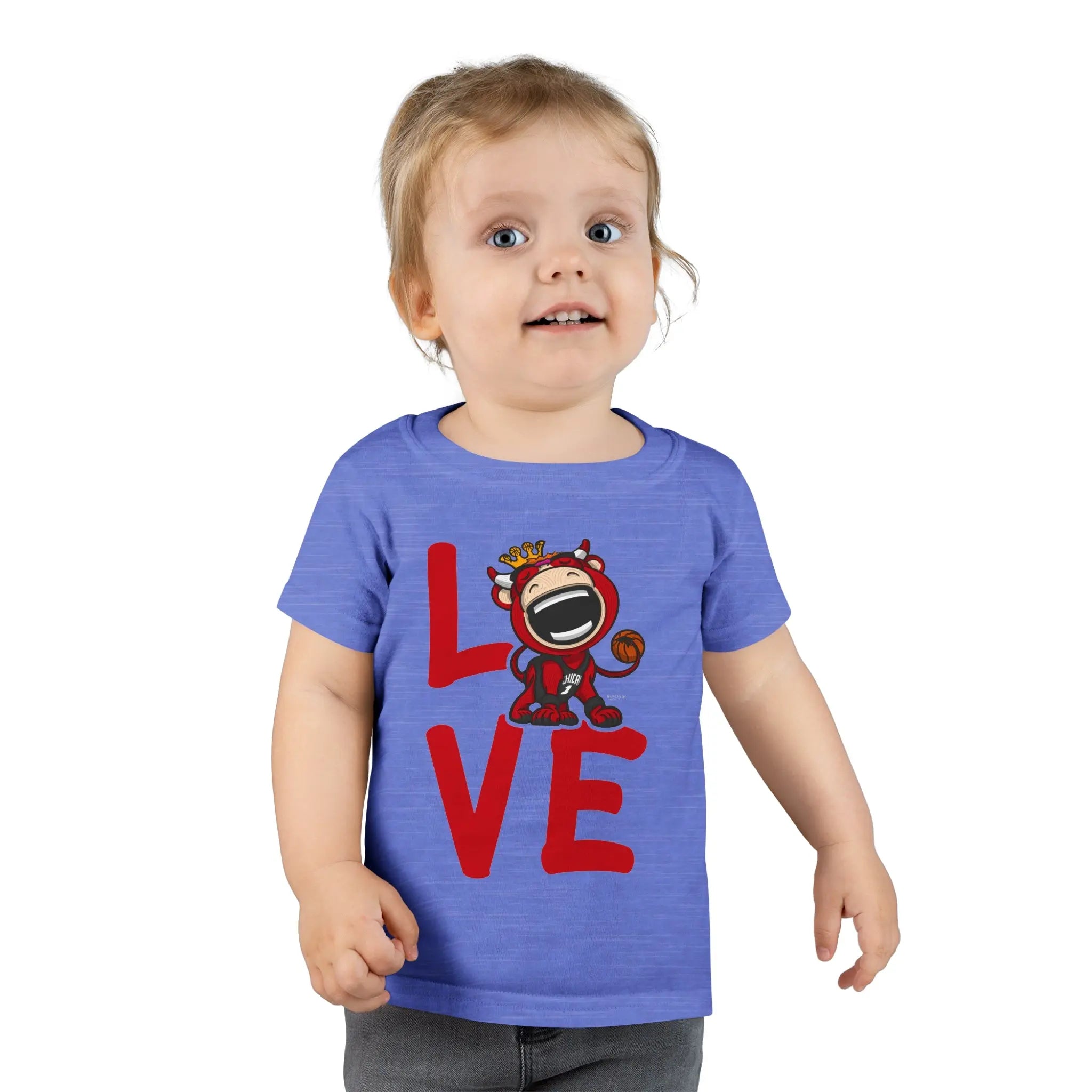 Toddler T-shirt - LOVE - Lil' Benny CHI Basketball Printify