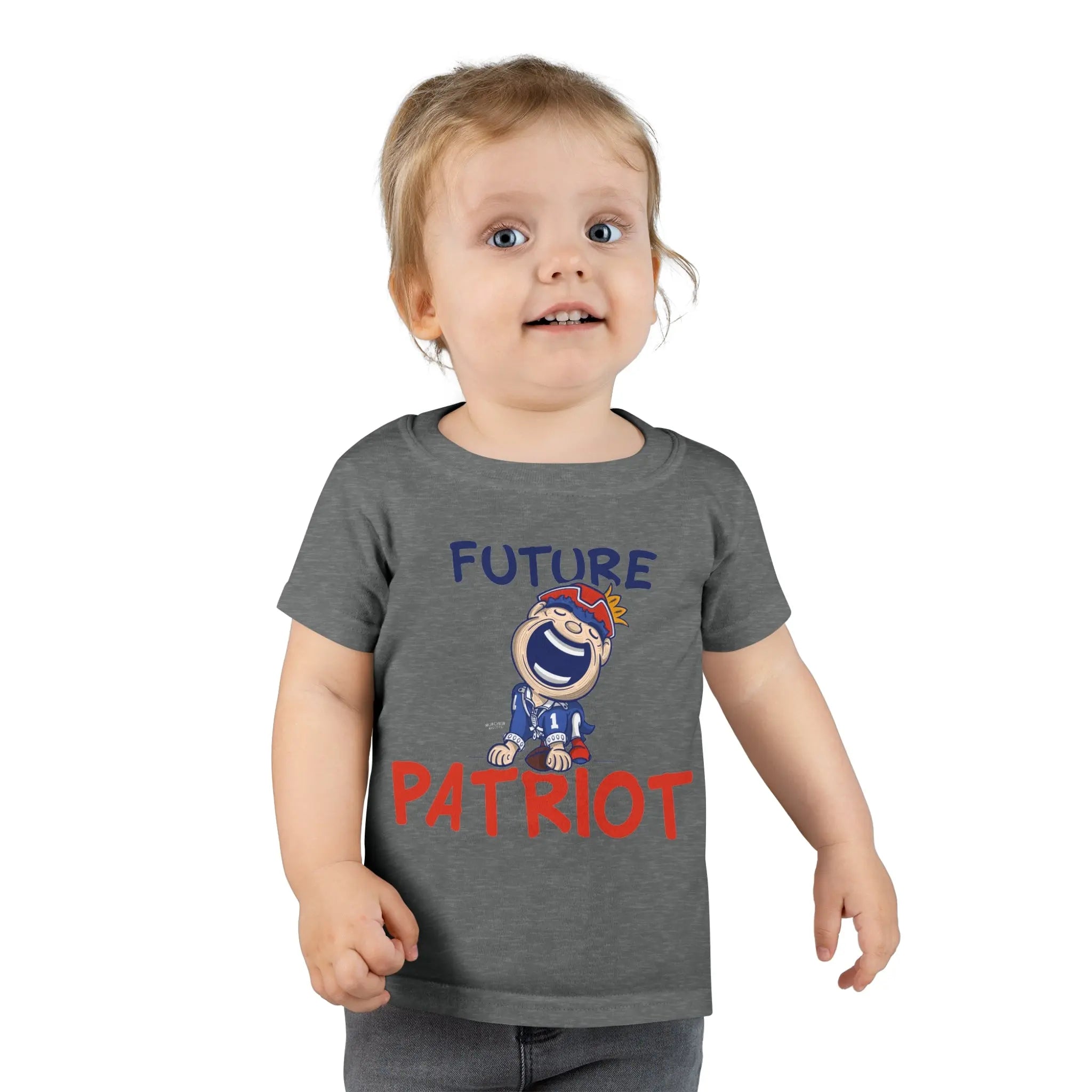 Toddler T-shirt - Future Patriot - Lil' Pat NE Football Printify