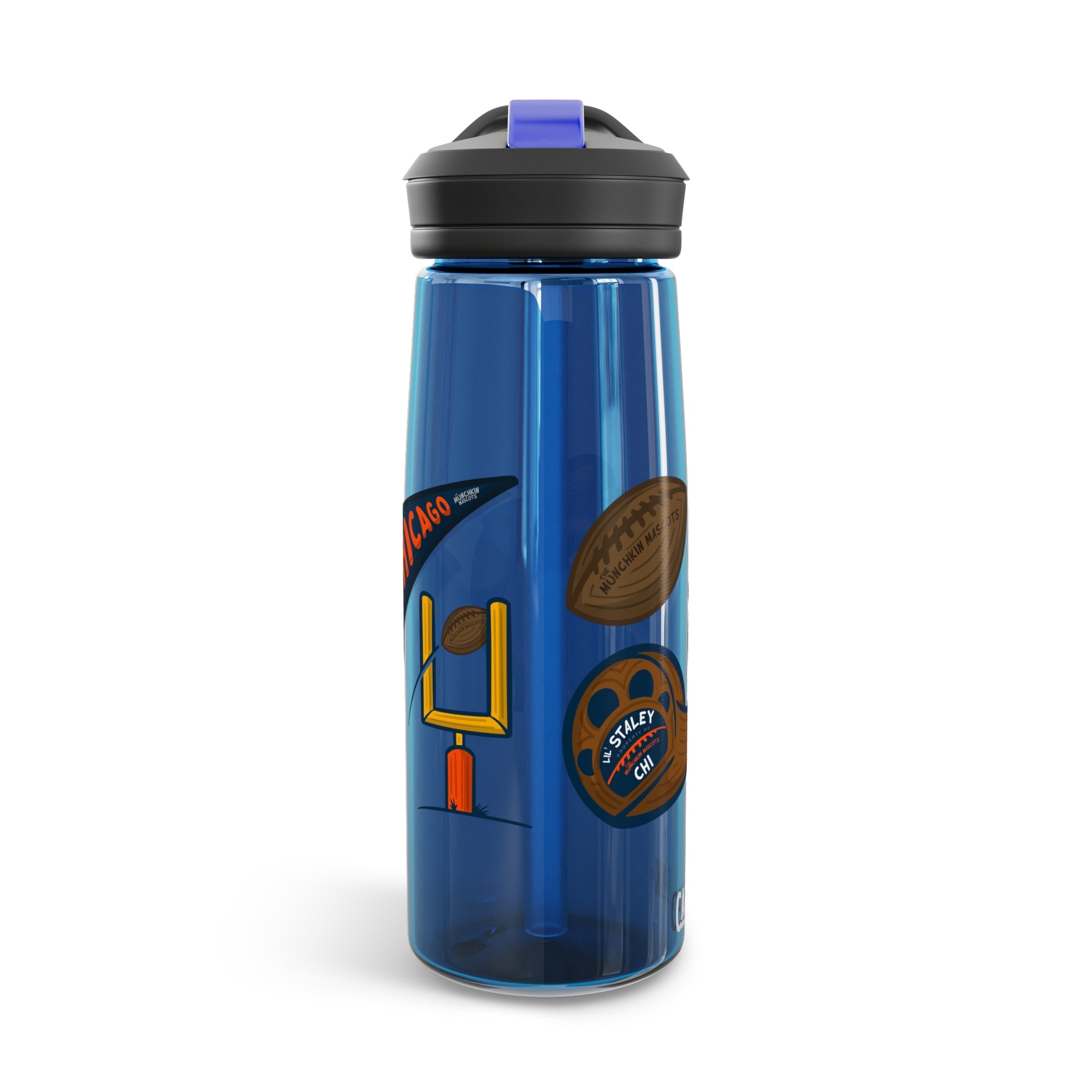 CamelBak Eddy® Water Bottle, 20oz\25oz - Lil' Staley CHI Football Printify