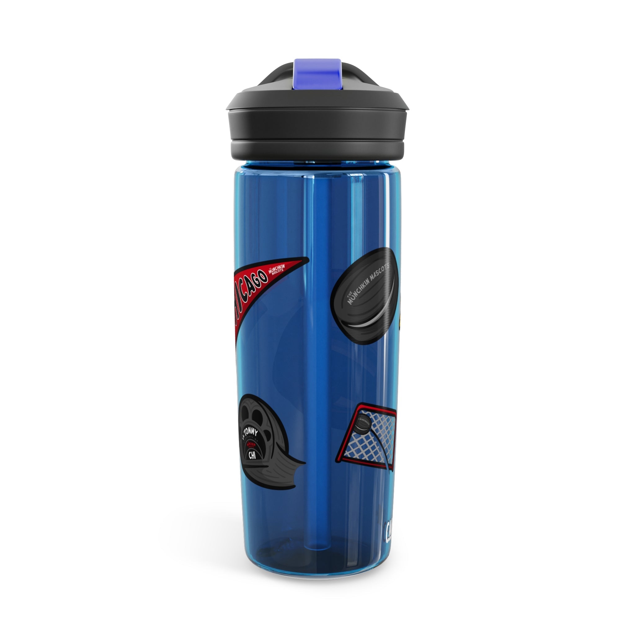 CamelBak Eddy® Water Bottle, 20oz\25oz - Lil' Tommy CHI Hockey Printify