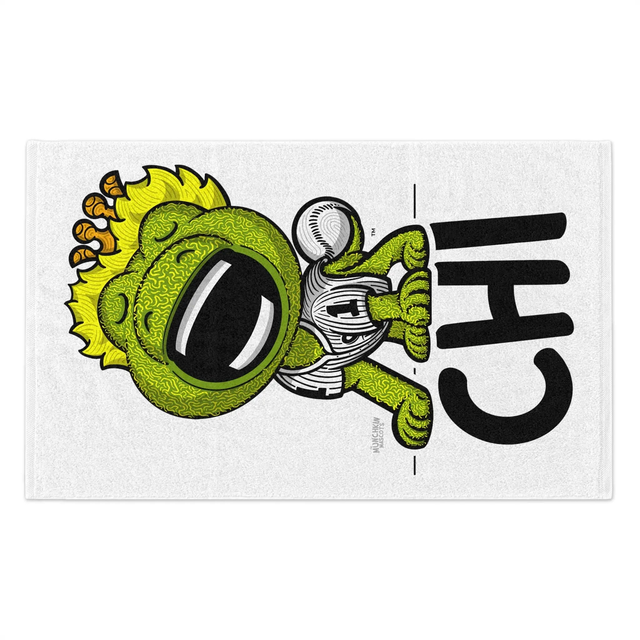 Rally Towel, 11x18 - CHI - Lil' Southpaw CHI Baseball Printify