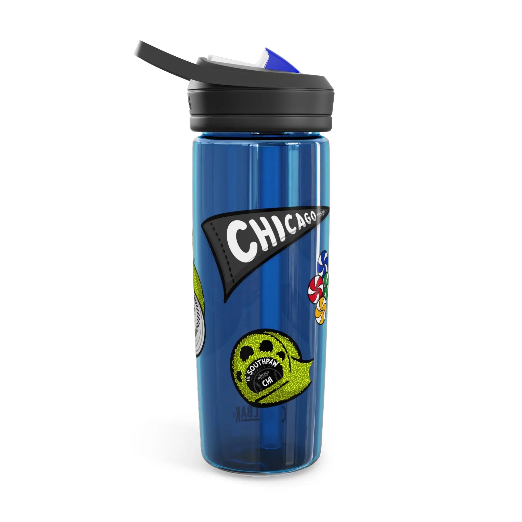 CamelBak Eddy® Water Bottle, 20oz\25oz - Lil' Southpaw CHI Baseball Printify