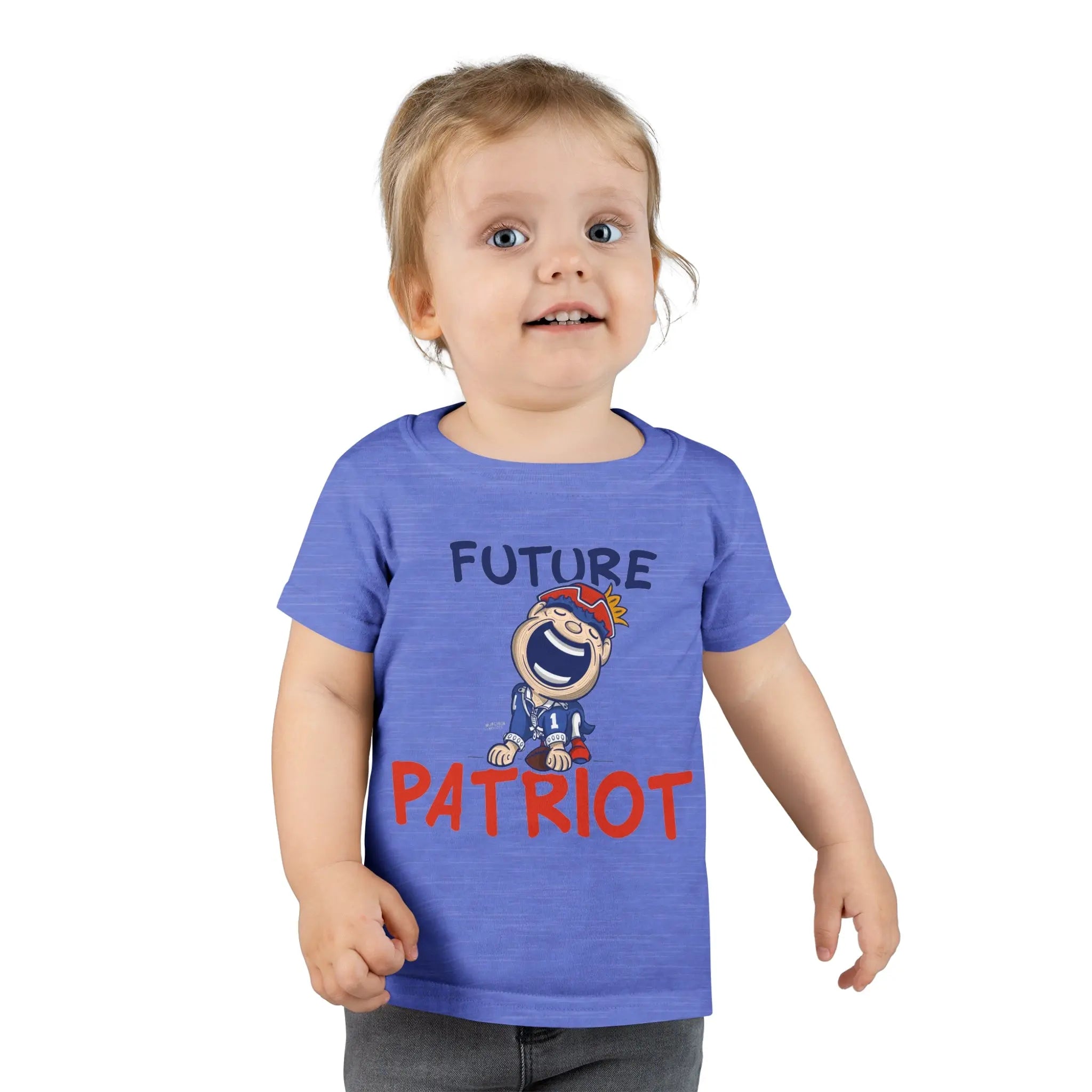 Toddler T-shirt - Future Patriot - Lil' Pat NE Football Printify