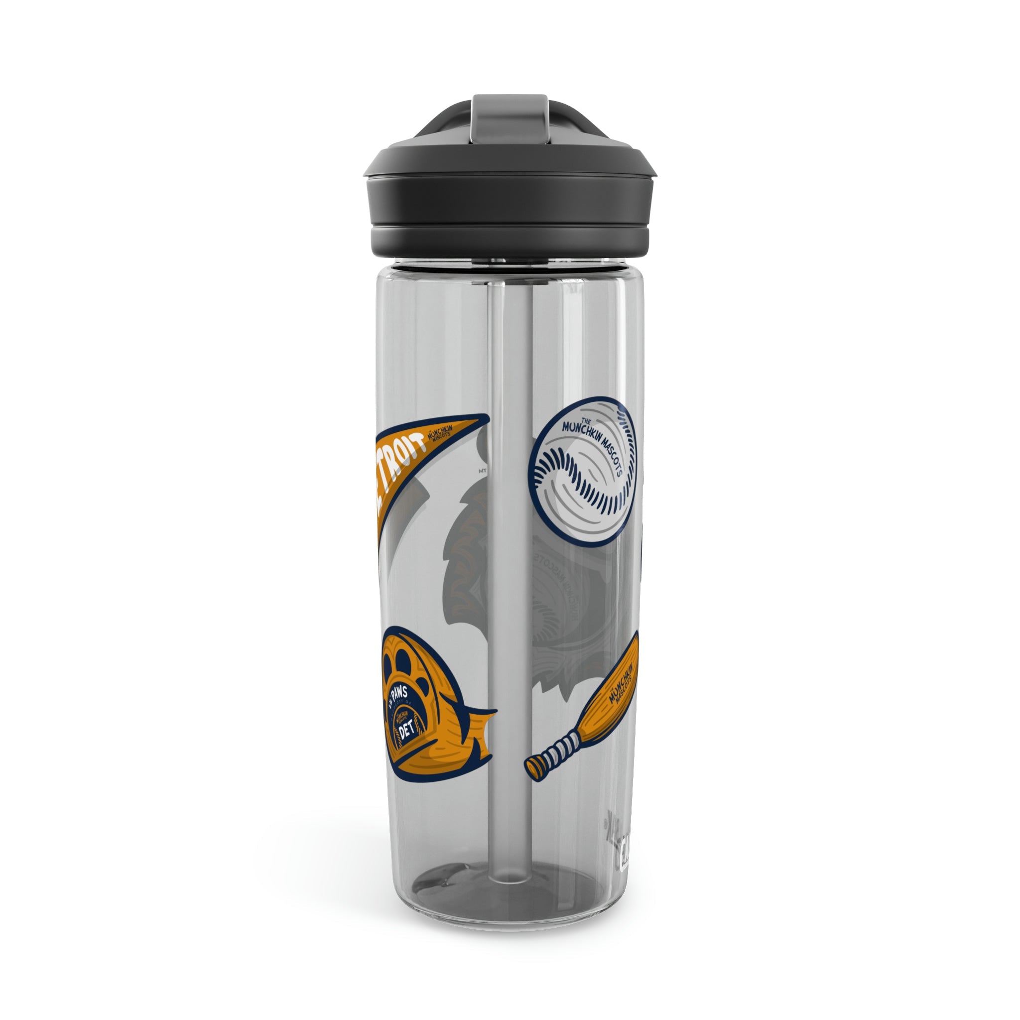 CamelBak Eddy® Water Bottle, 20oz\25oz - Lil' Paws DET Baseball Printify