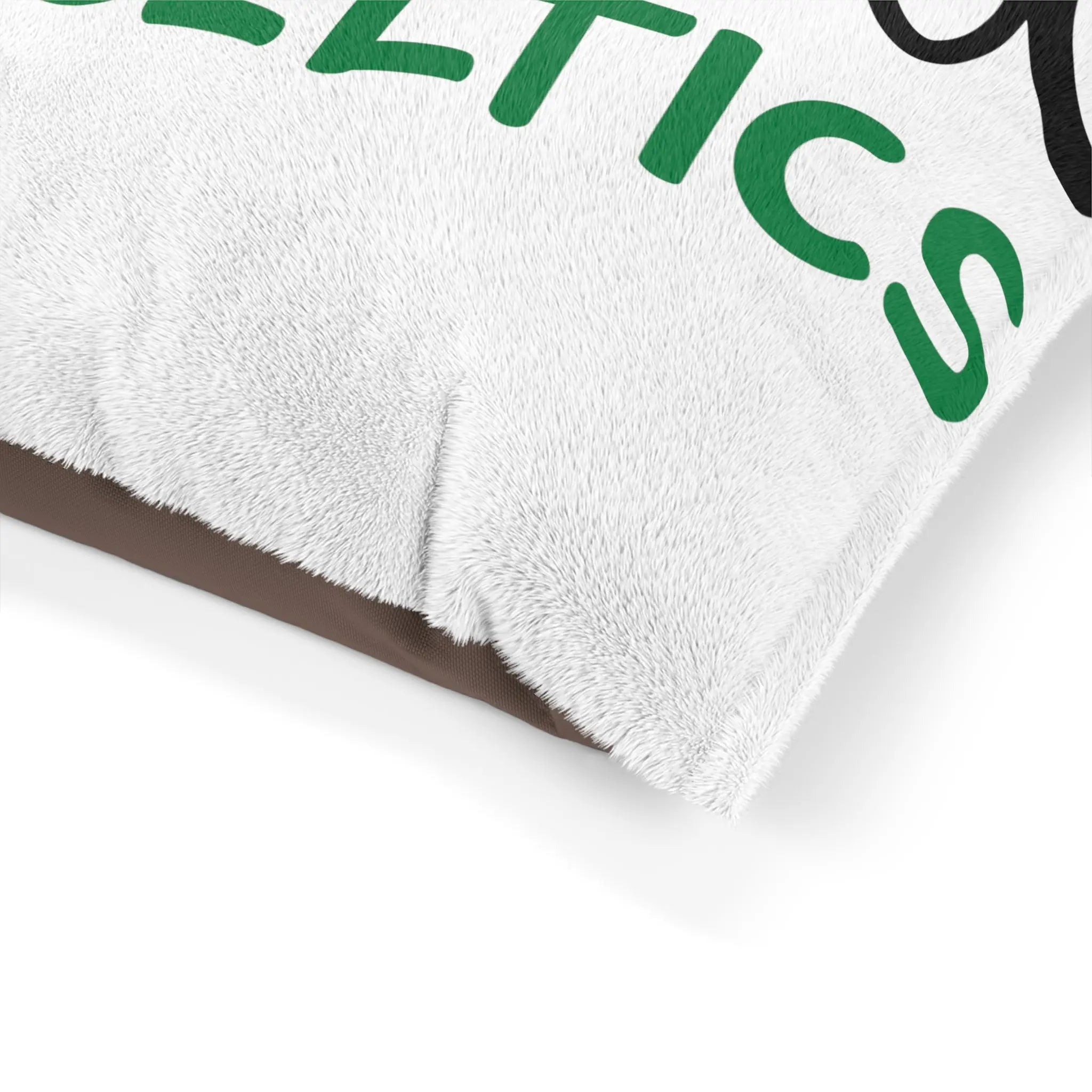 Pet Bed- Lets Go + Pattern - Lil' Lucky BOS Basketball Printify