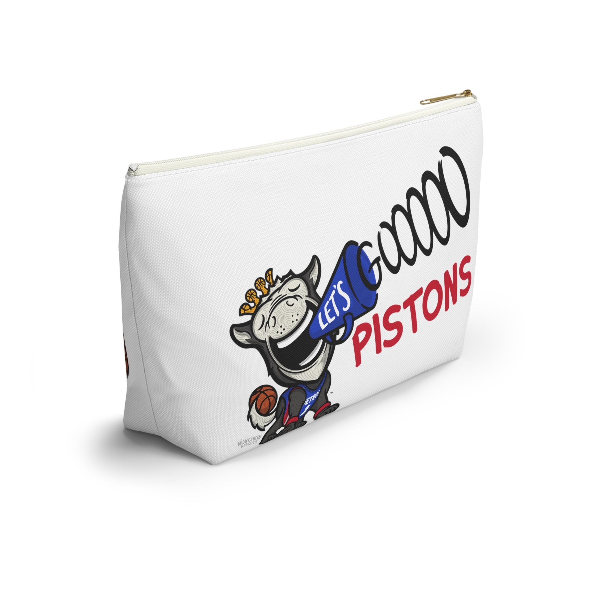 Accessory Pouch w T-bottom - Pattern- Lil' Hooper DET Basketball Printify