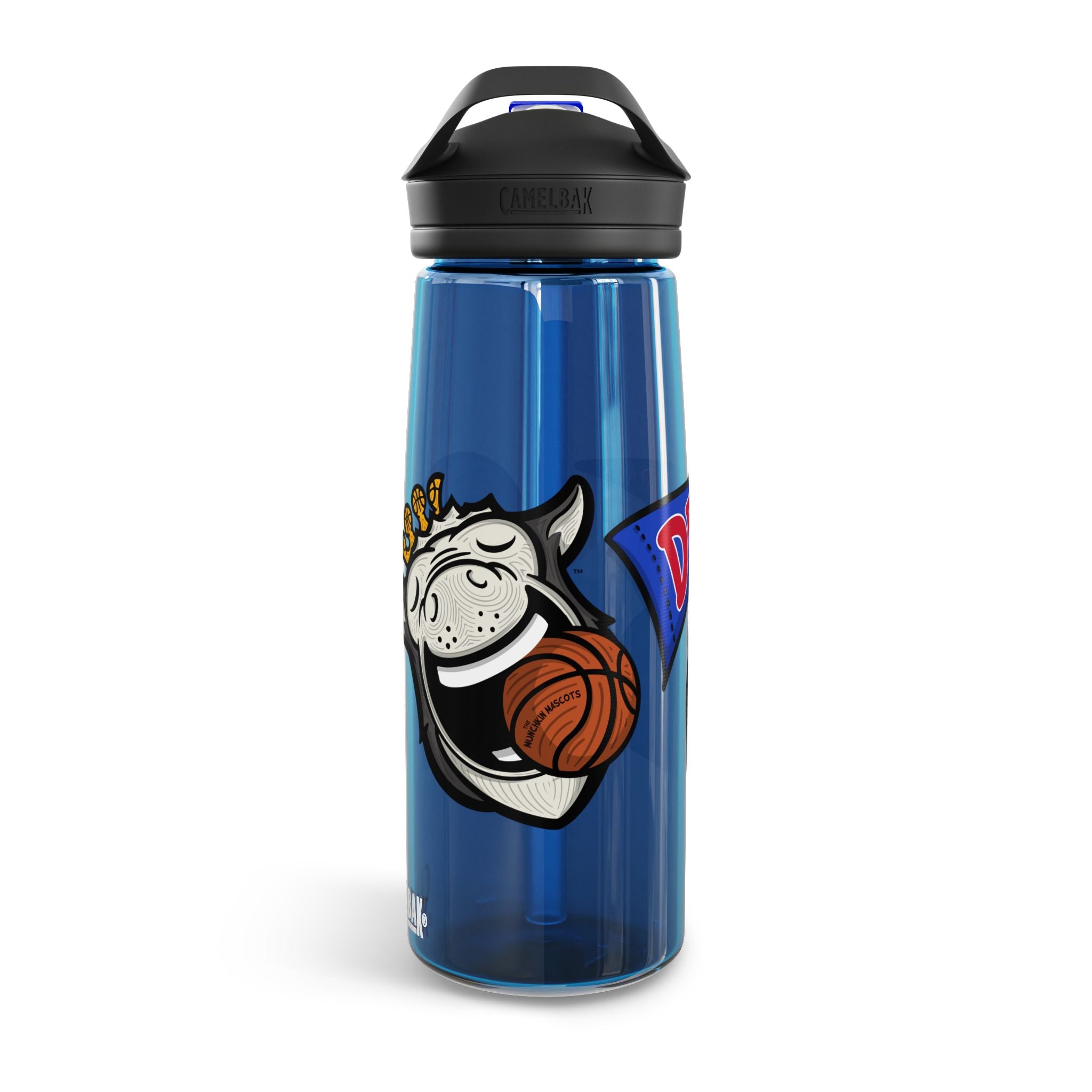 Detroit Basketball CamelBak Eddy® Lil' Hooper Water Bottle, 20oz\25oz | Hand-Drawn Art | Gifts for Kids