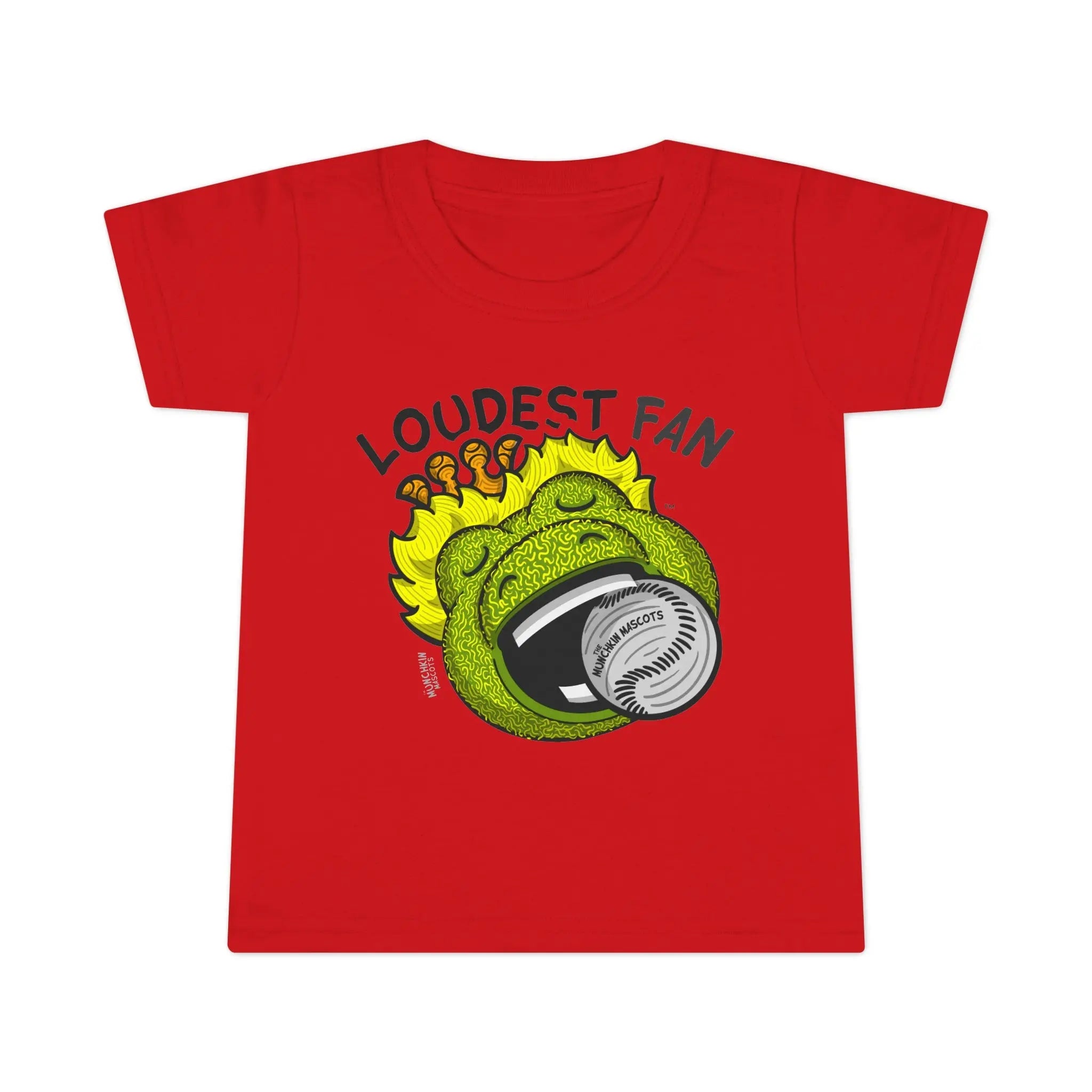 Toddler T-shirt - Loudest Fan - Lil' Southpaw CHI Baseball Printify