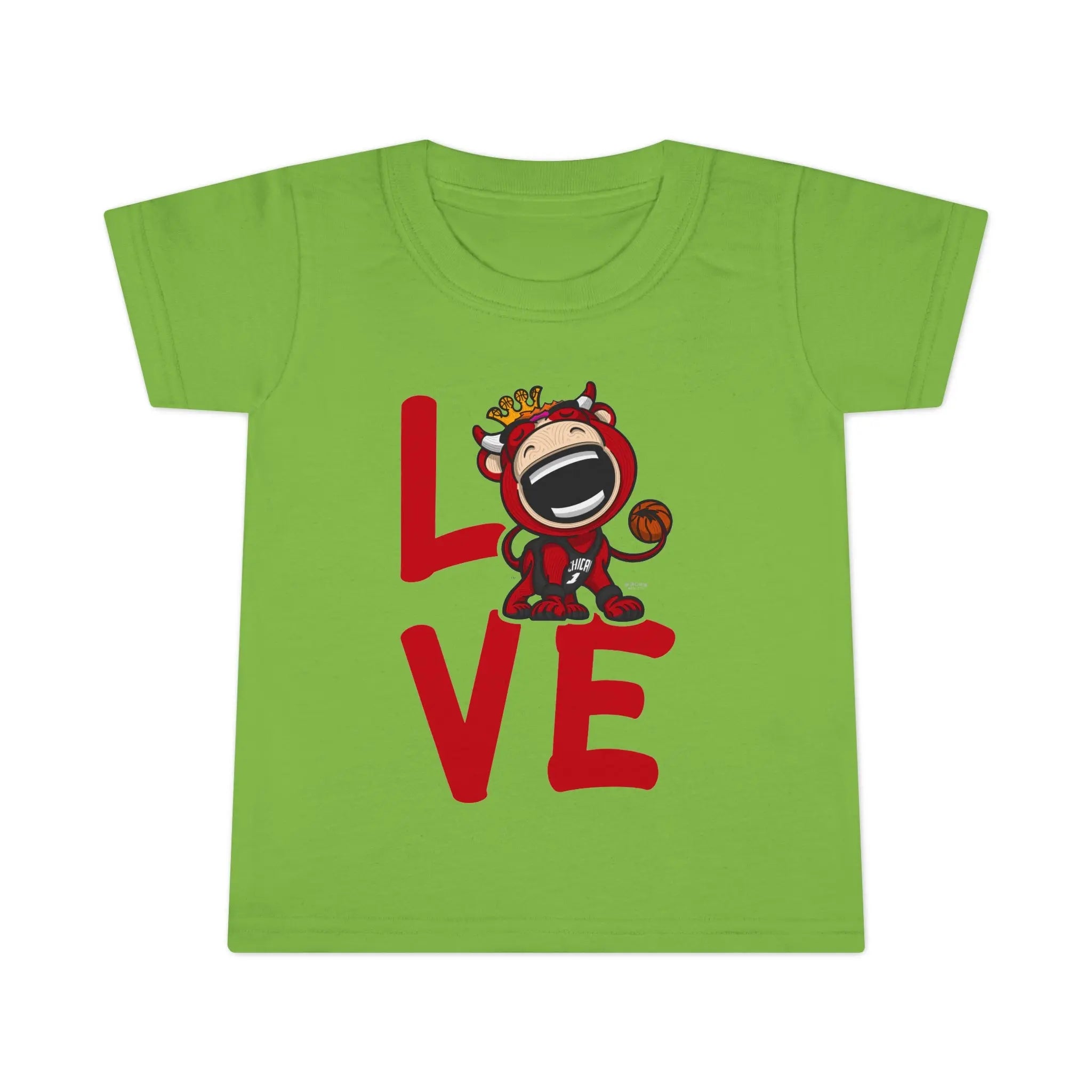 Toddler T-shirt - LOVE - Lil' Benny CHI Basketball Printify