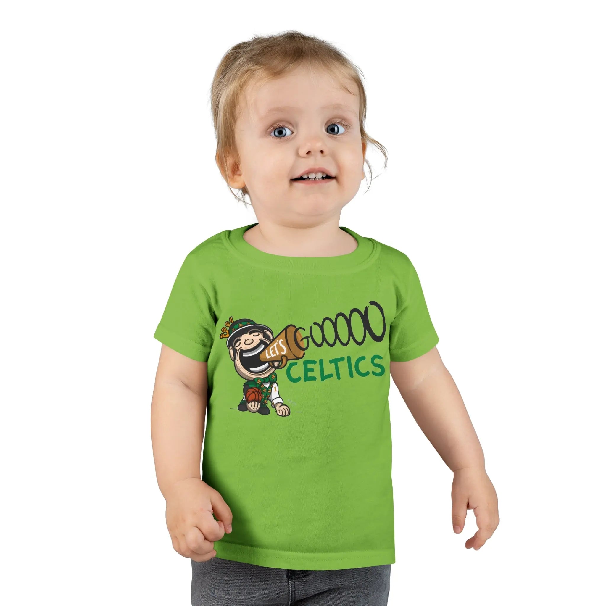 Toddler T-shirt - Lets Go - Lil' Lucky BOS Basketball Printify