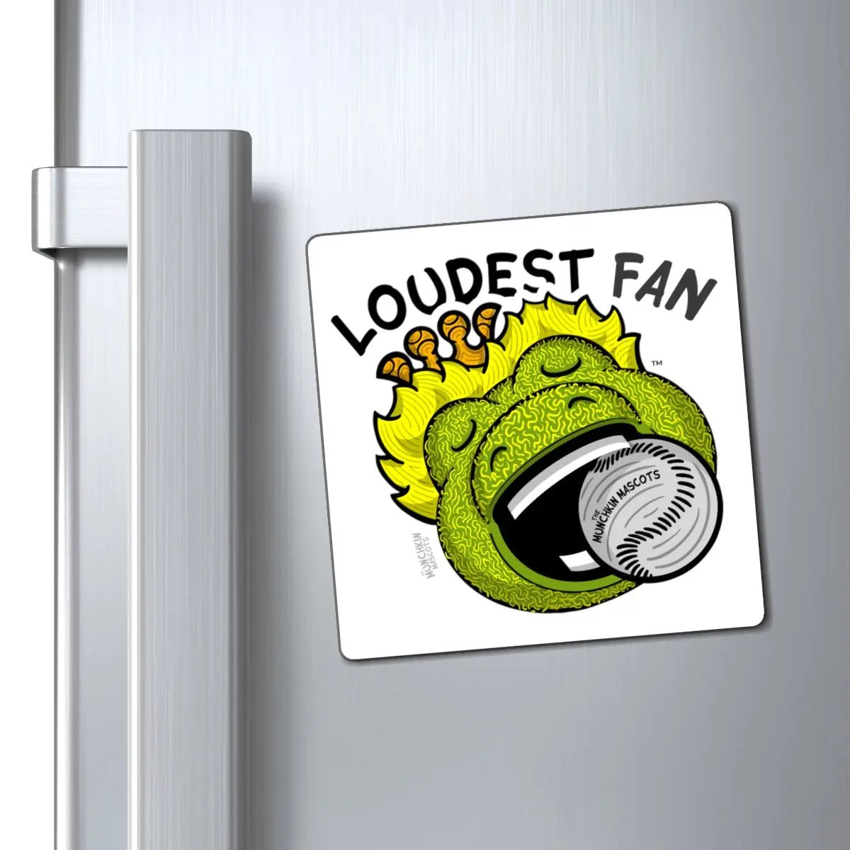 Magnets - Loudest Fan - Lil' Southpaw CHI Baseball Printify