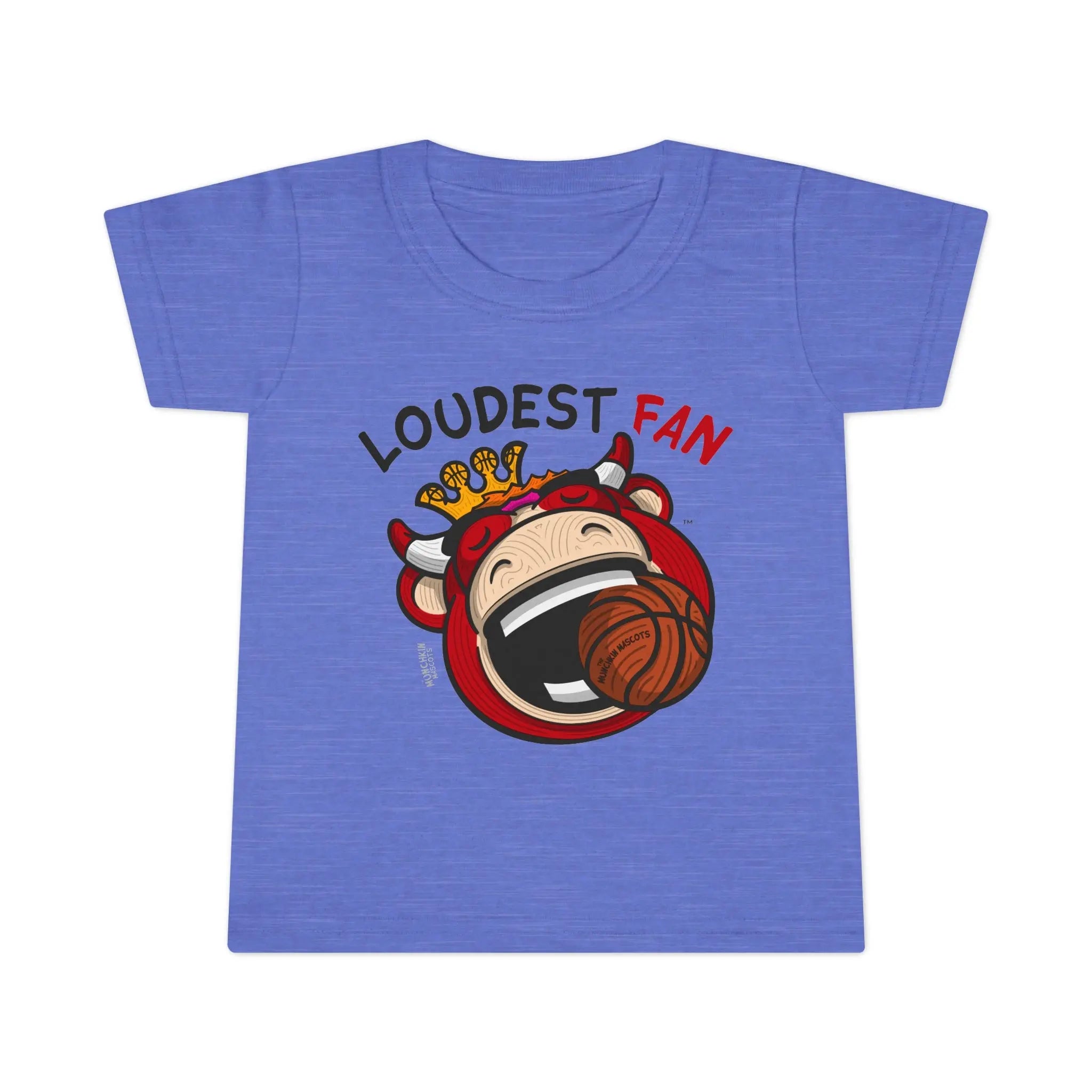 Toddler T-shirt - Loudest Fan - Lil' Benny CHI Basketball Printify
