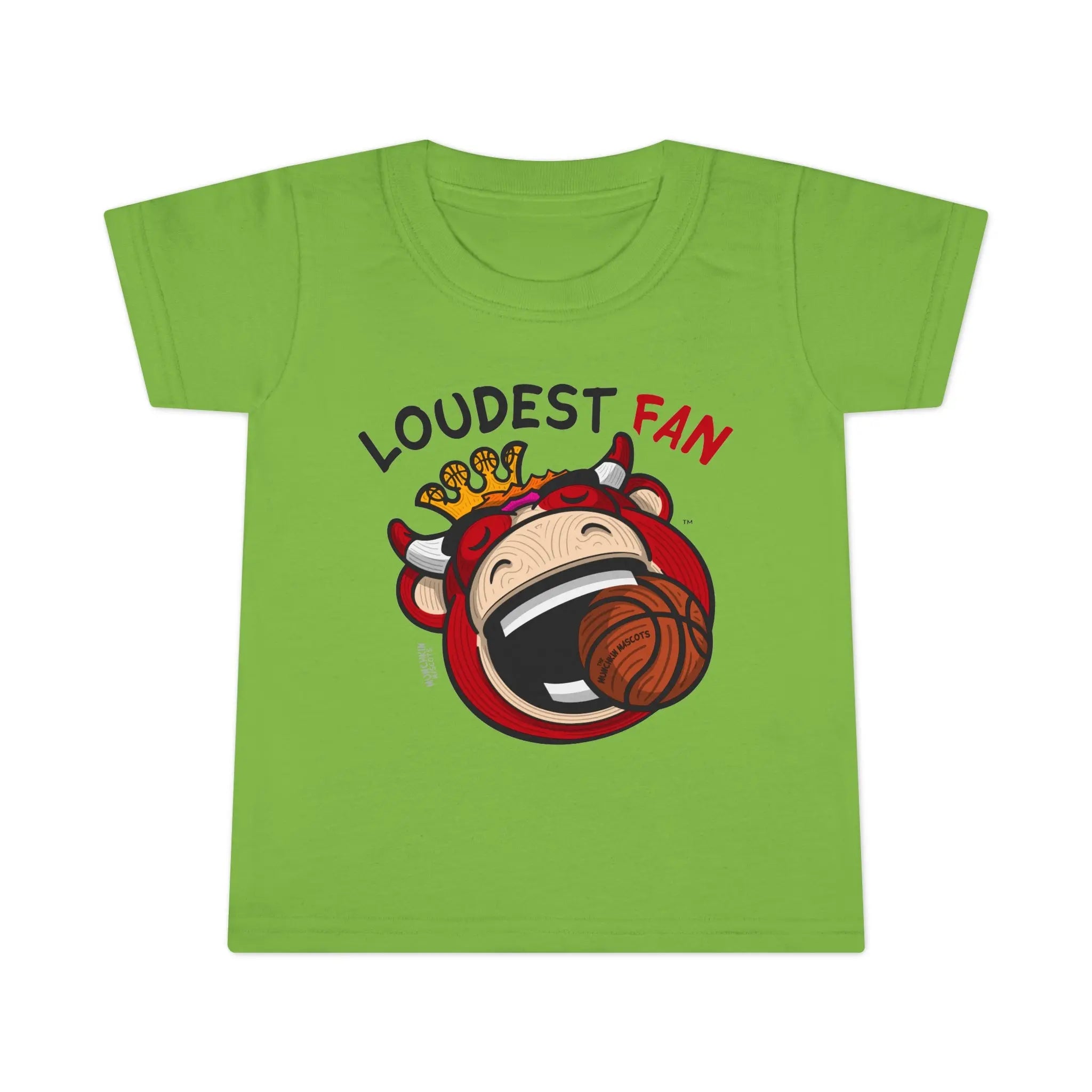 Toddler T-shirt - Loudest Fan - Lil' Benny CHI Basketball Printify