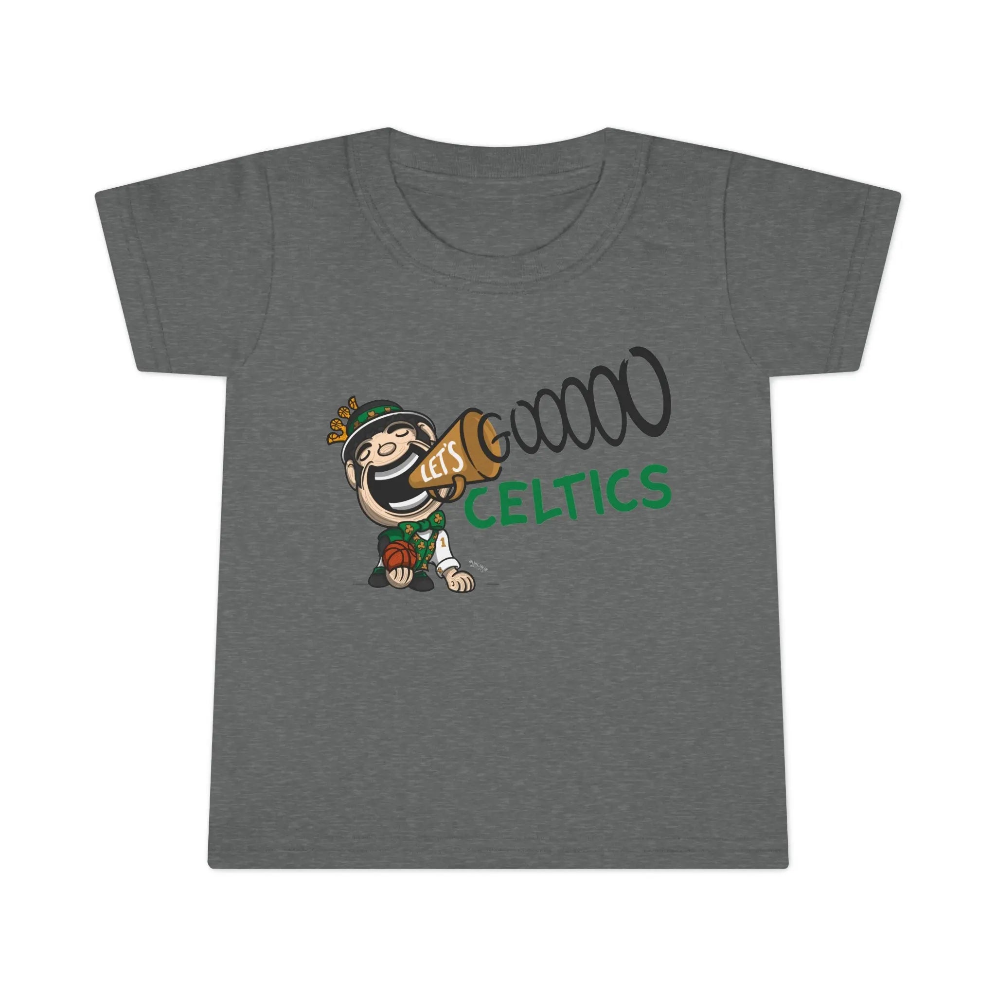 Toddler T-shirt - Lets Go - Lil' Lucky BOS Basketball Printify
