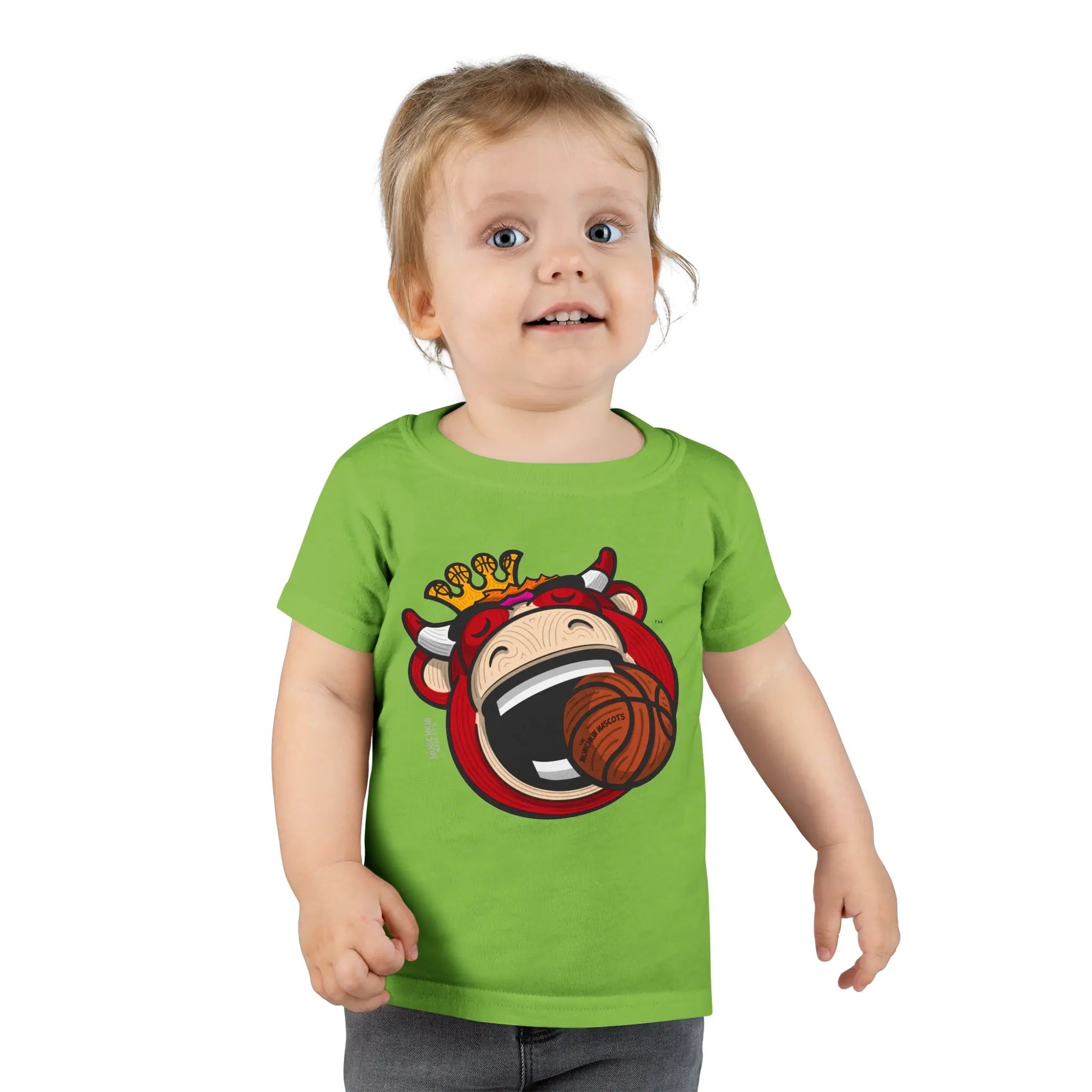 Toddler T-shirt - Mascot - Lil' Benny CHI Basketball Printify
