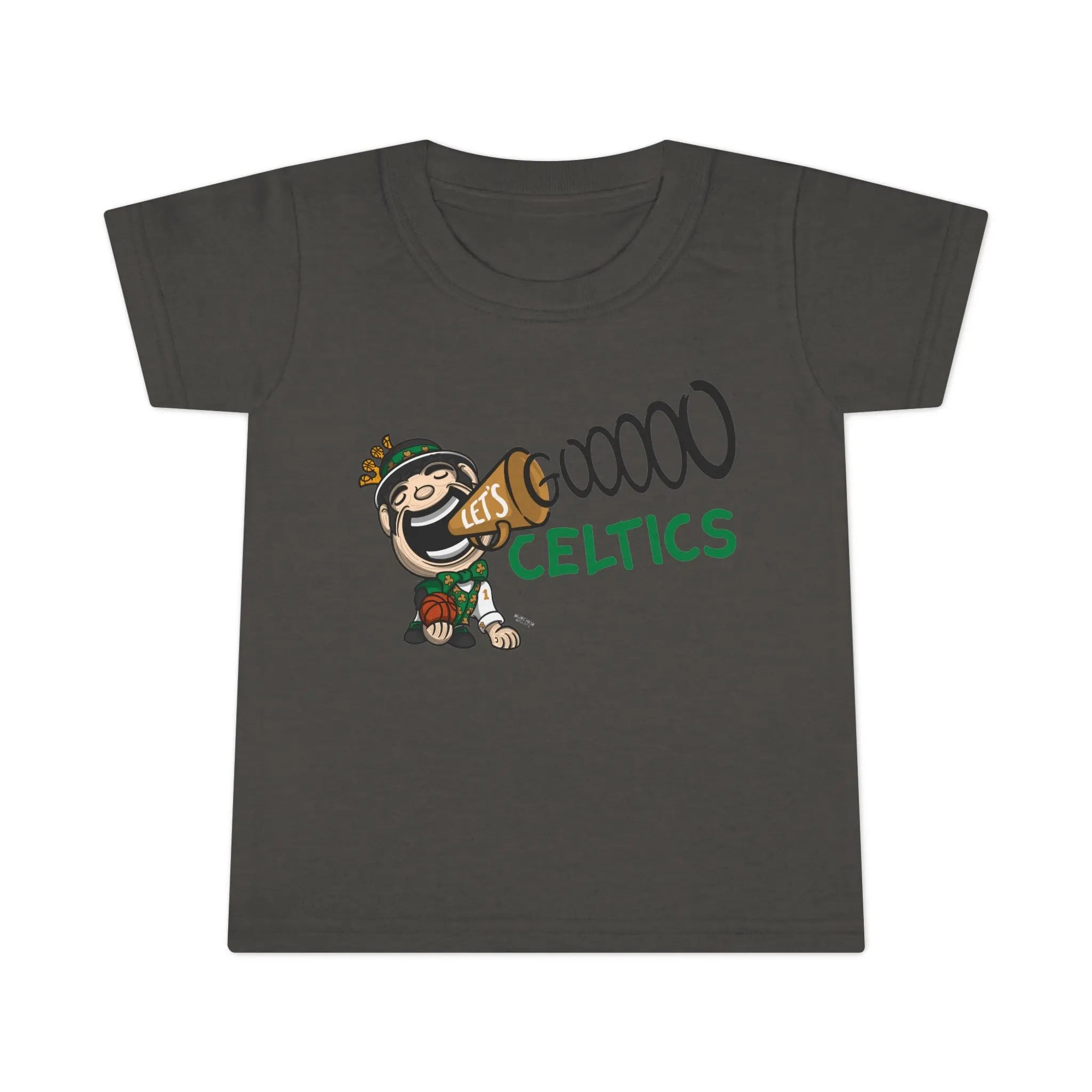 Toddler T-shirt - Lets Go - Lil' Lucky BOS Basketball Printify