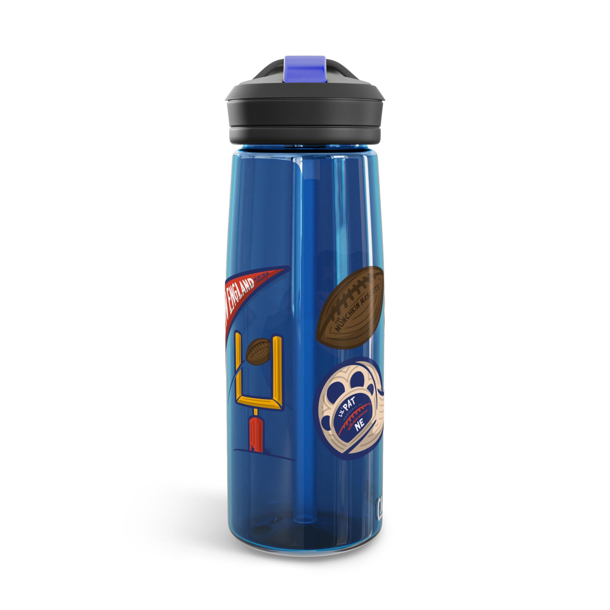 New England Football CamelBak Eddy® Lil' Pat Water Bottle, 20oz\25oz | Hand-Drawn Art | Gifts for Kids