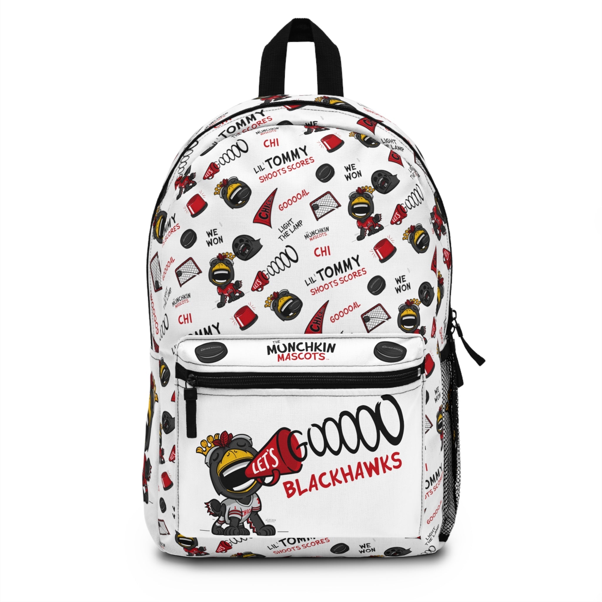 Backpack - Lil' Tommy CHI Hockey Printify