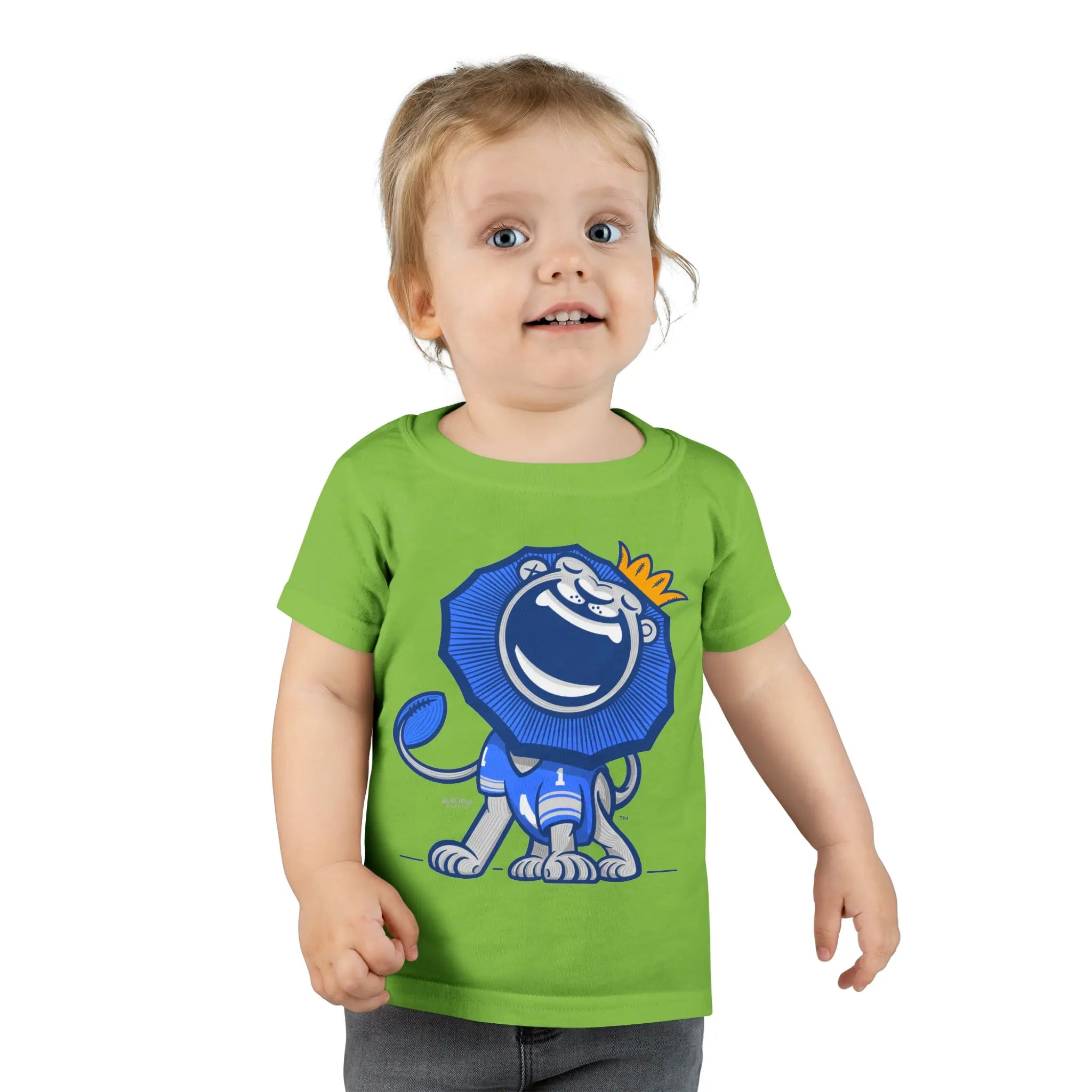 Toddler T-shirt - Home Jersey - Lil' Roary DET Football Printify