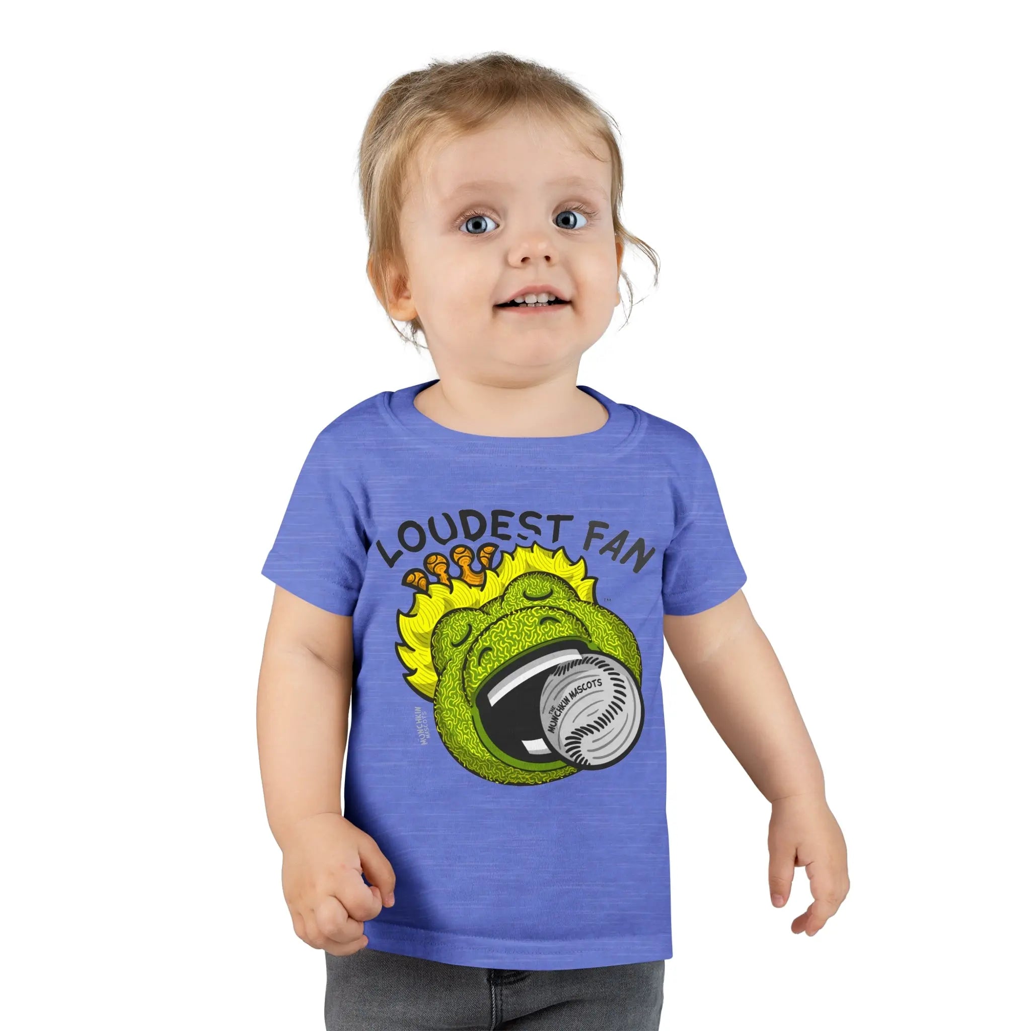 Toddler T-shirt - Loudest Fan - Lil' Southpaw CHI Baseball Printify