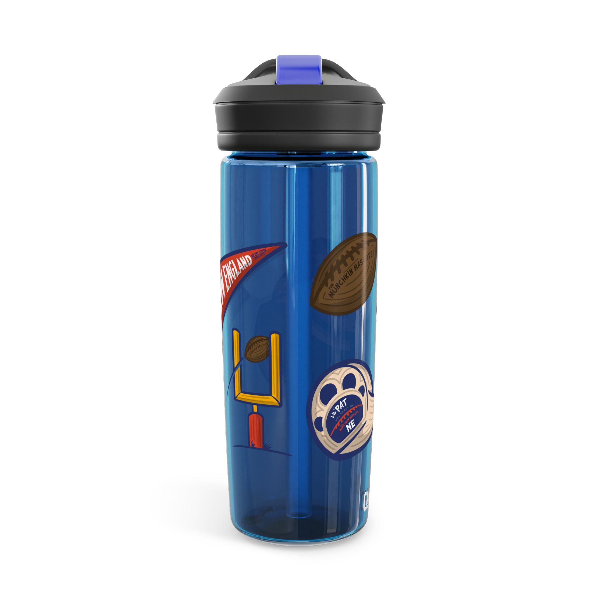 New England Football CamelBak Eddy® Lil' Pat Water Bottle, 20oz\25oz | Hand-Drawn Art | Gifts for Kids