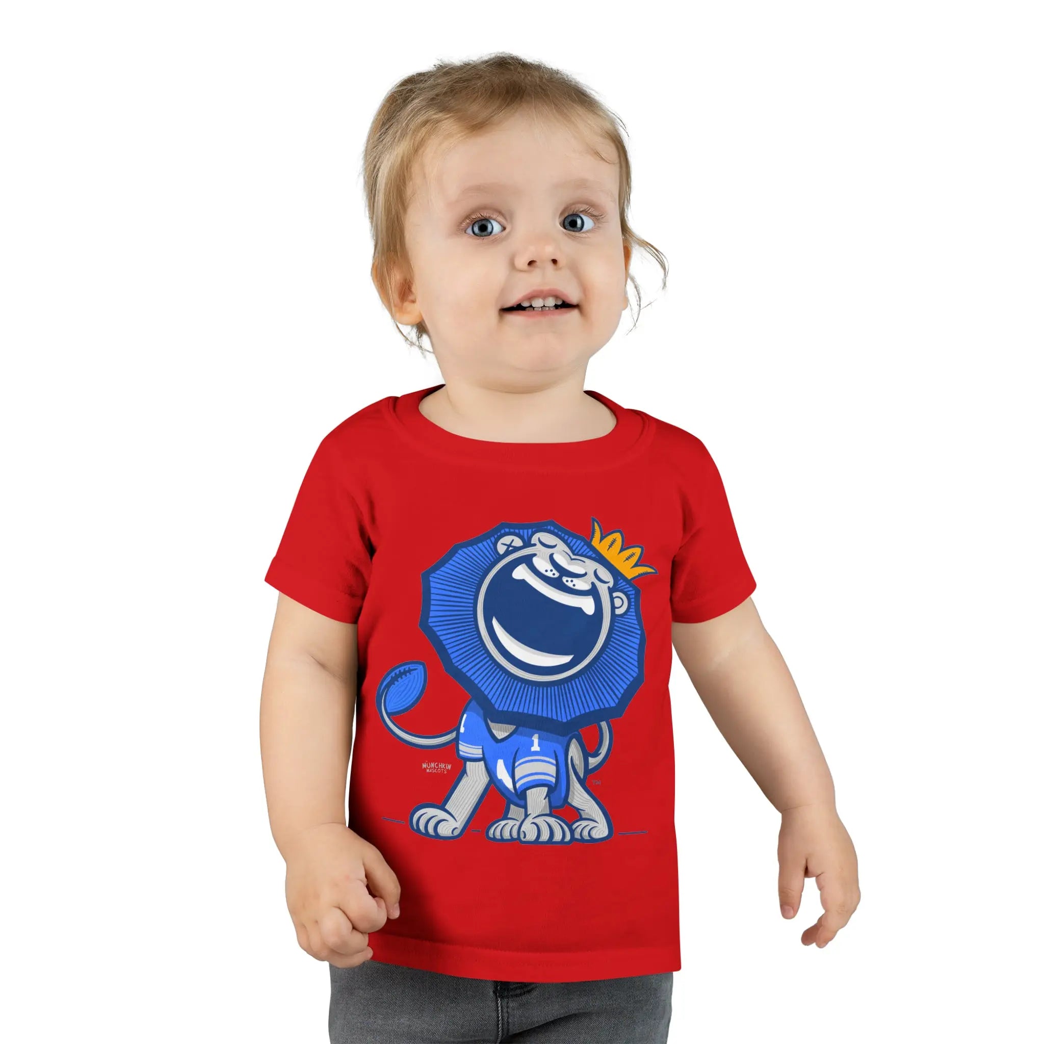 Toddler T-shirt - Home Jersey - Lil' Roary DET Football Printify