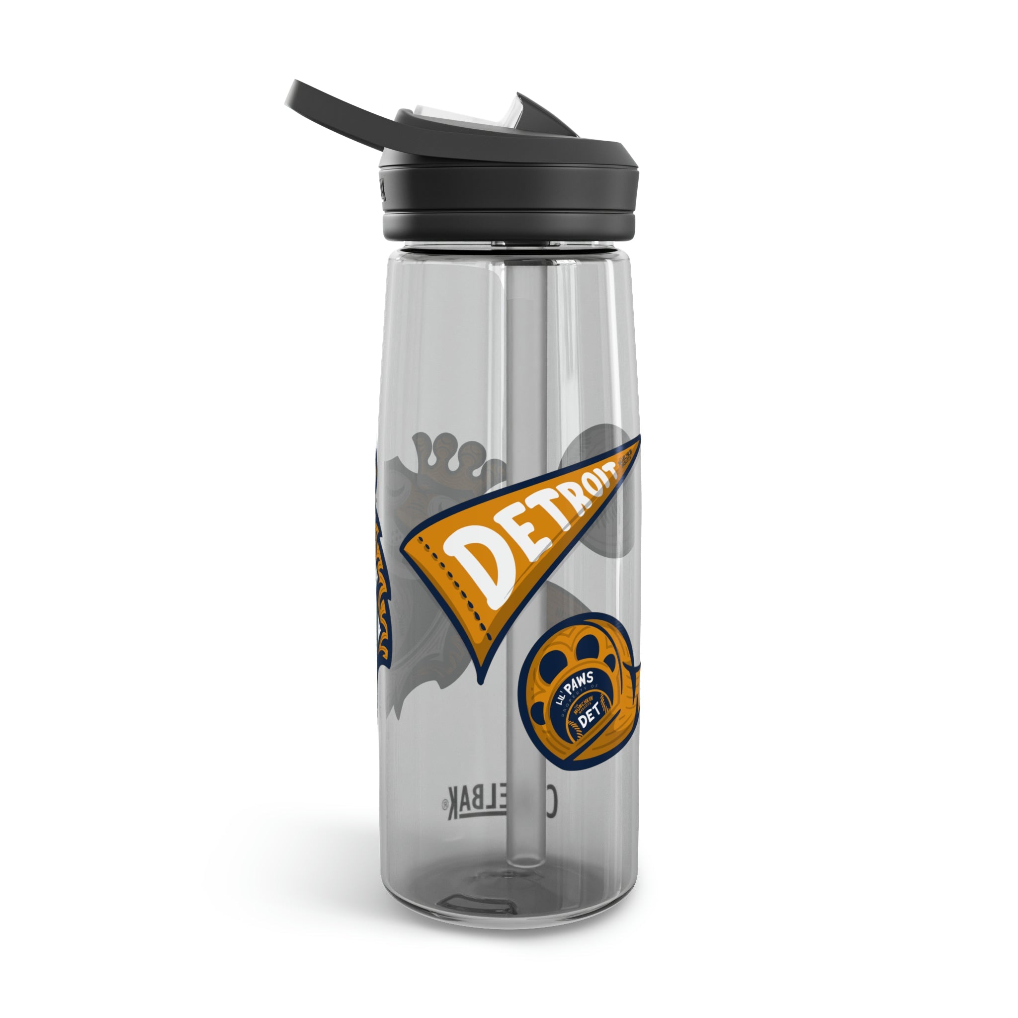 CamelBak Eddy® Water Bottle, 20oz\25oz - Lil' Paws DET Baseball Printify