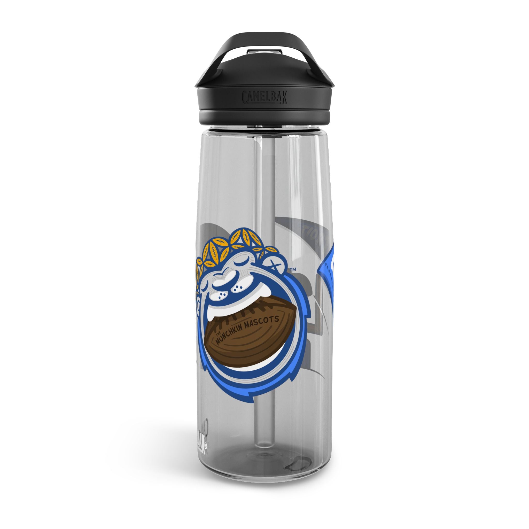 Detroit Football CamelBak Eddy® Lil' Miss Roary Water Bottle, 20oz\25oz | Hand-Drawn Art | Gifts for Kids