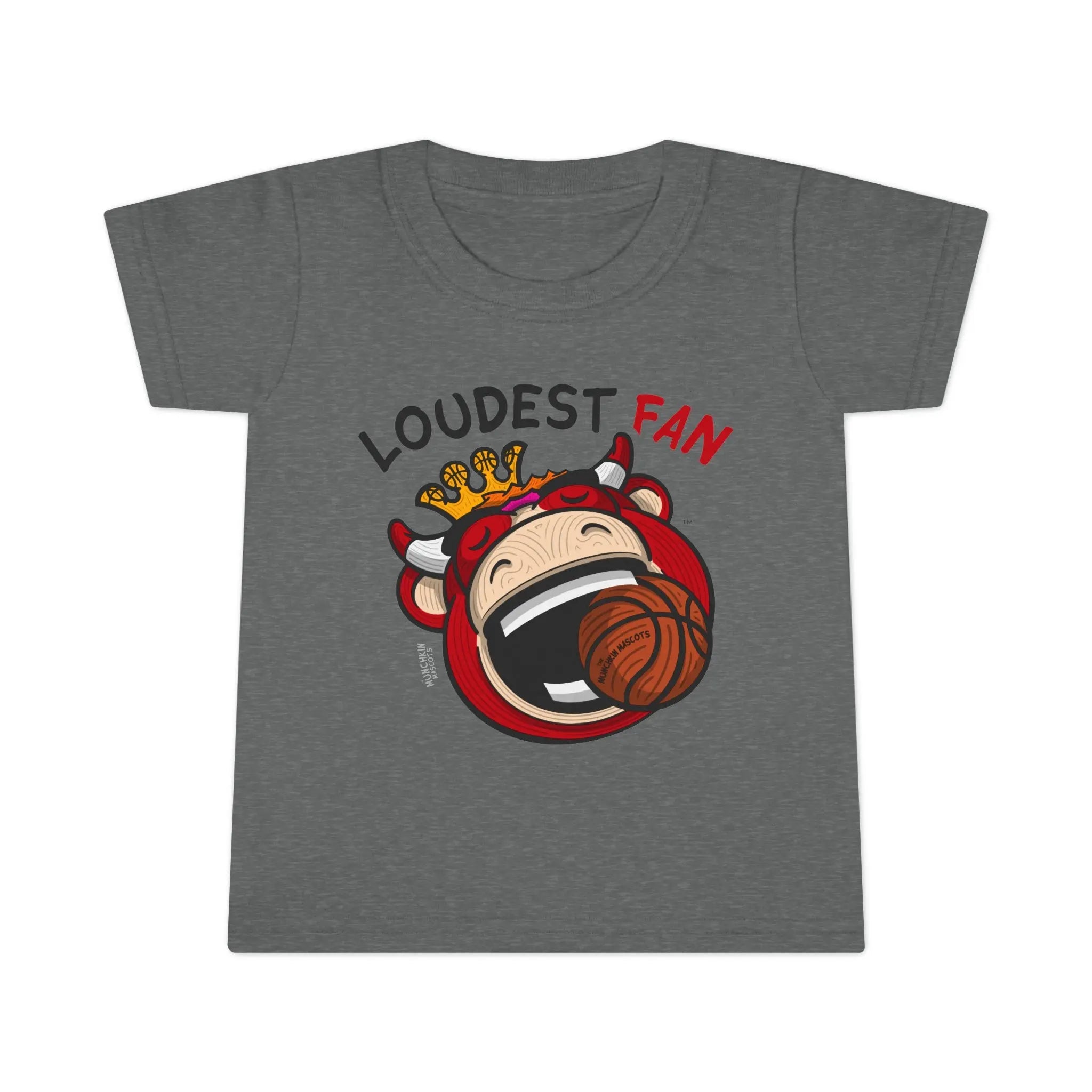 Toddler T-shirt - Loudest Fan - Lil' Benny CHI Basketball Printify