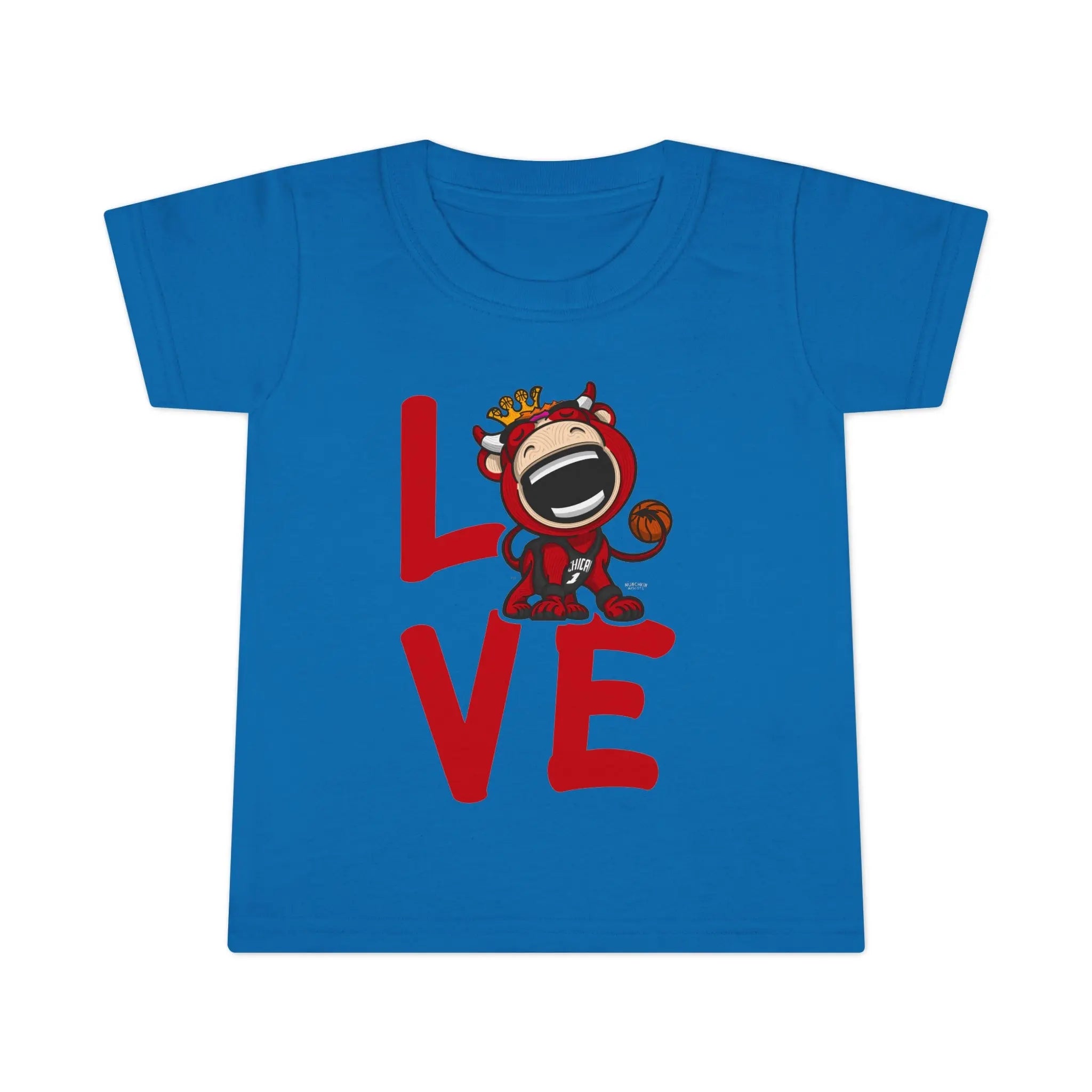 Toddler T-shirt - LOVE - Lil' Benny CHI Basketball Printify