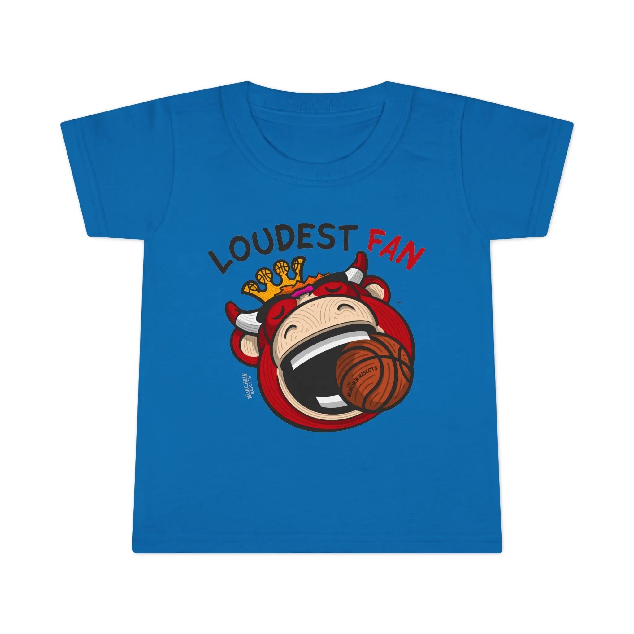 Toddler T-shirt - Loudest Fan - Lil' Benny CHI Basketball Printify