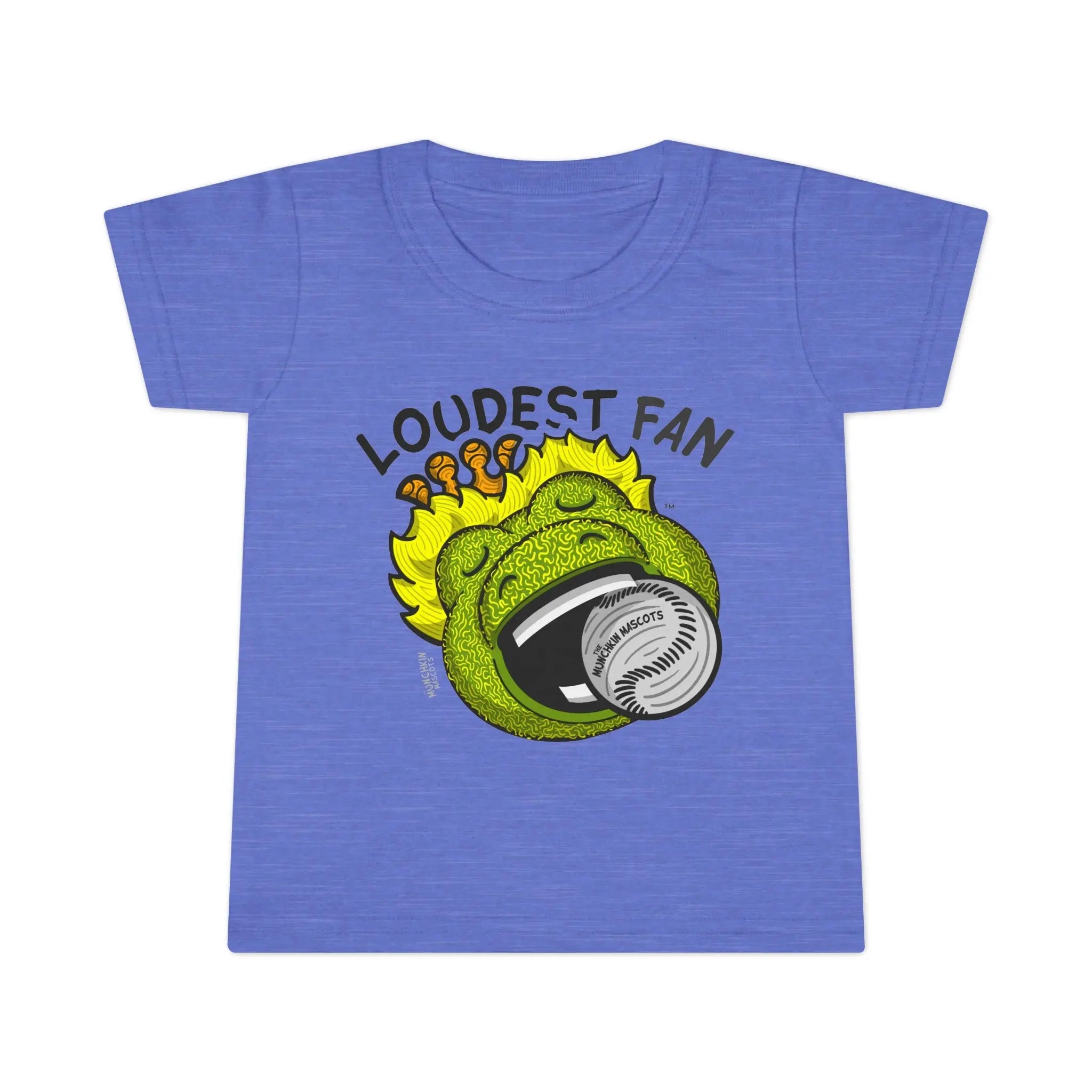 Toddler T-shirt - Loudest Fan - Lil' Southpaw CHI Baseball Printify