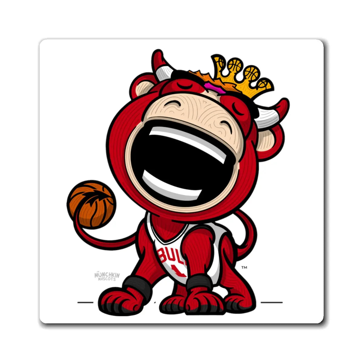 Magnets - Home Jersey - Lil' Benny CHI Basketball Printify