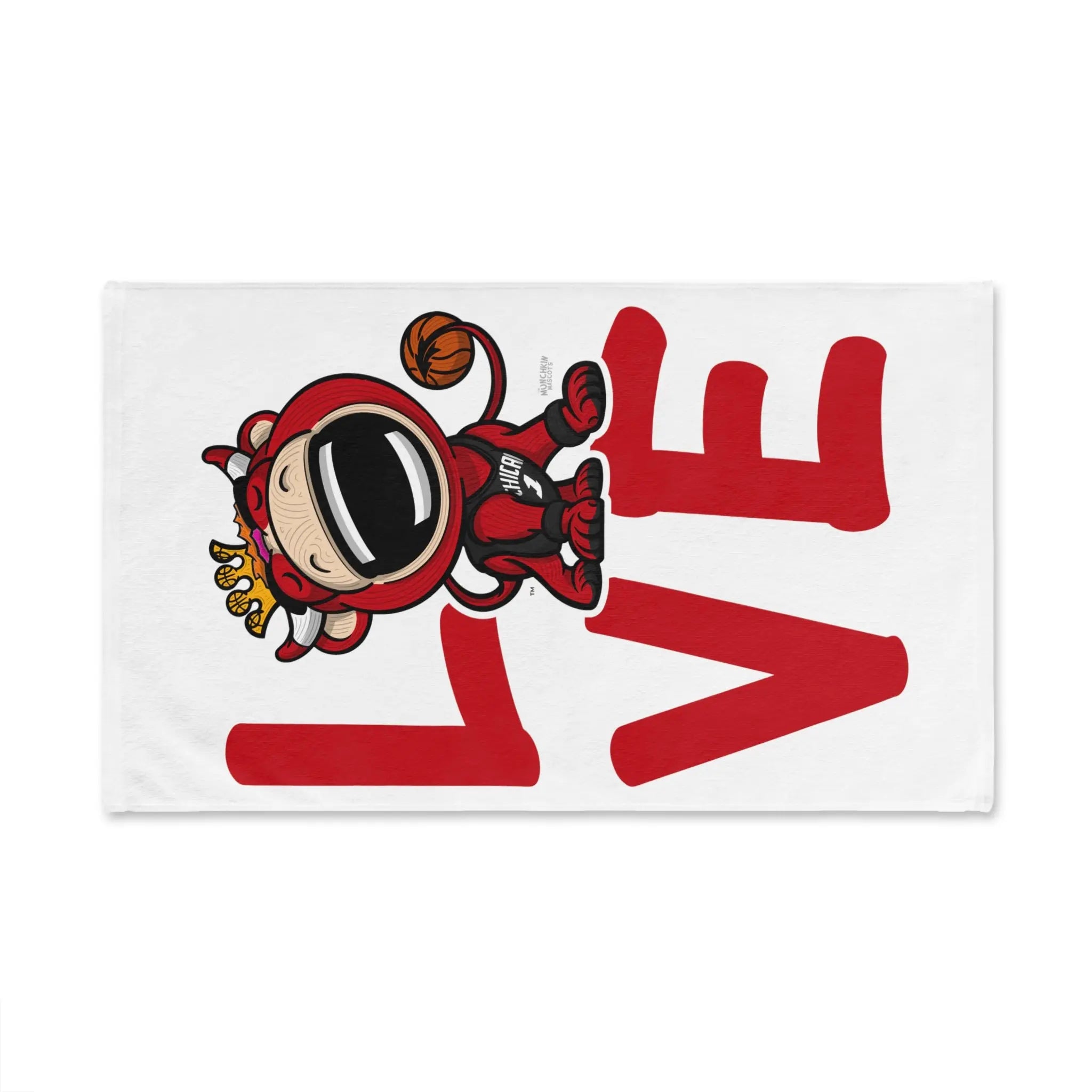 Hand Towel - LOVE - Lil' Benny CHI Basketball Printify
