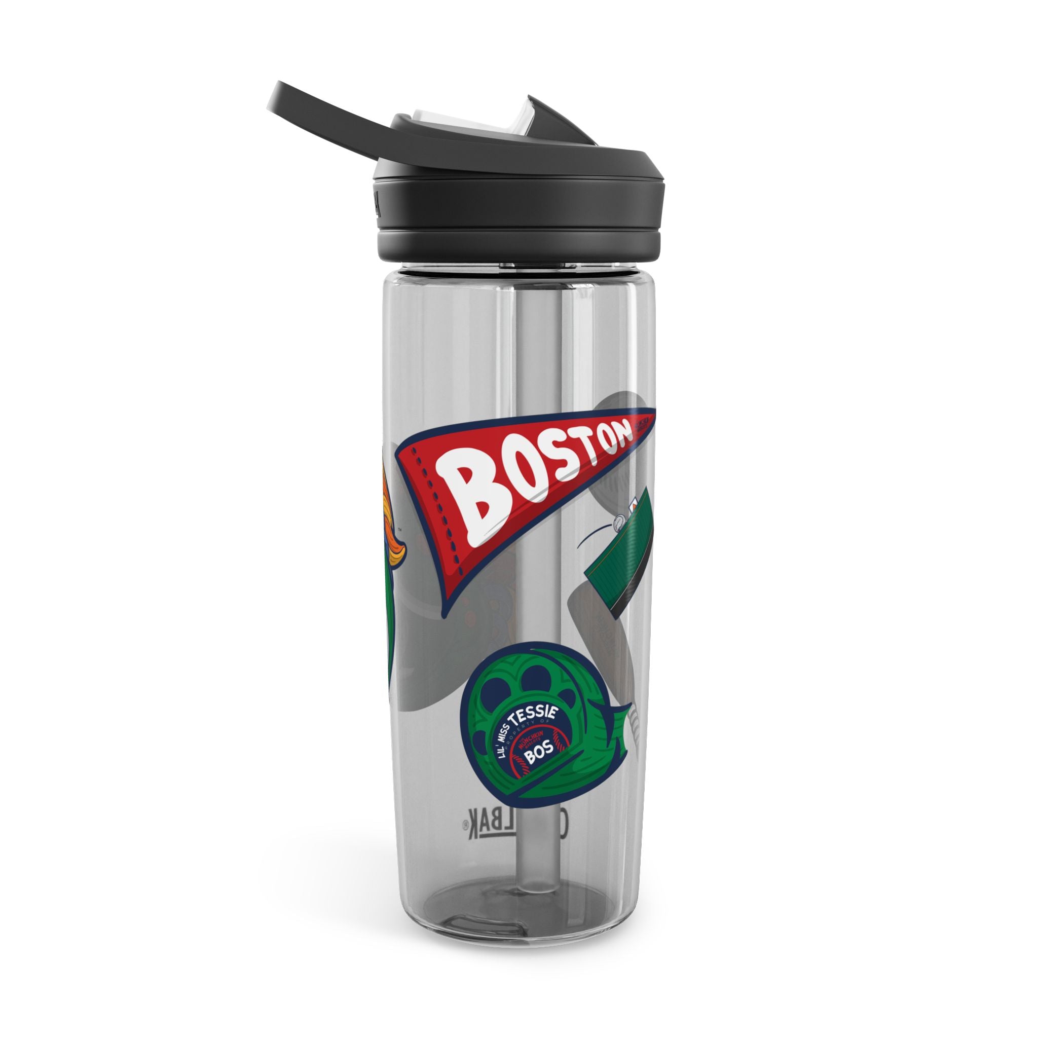 Boston Baseball CamelBak Eddy® Lil' Miss Tessie Water Bottle, 20oz\25oz | Hand-Drawn Art | Gifts for Kids