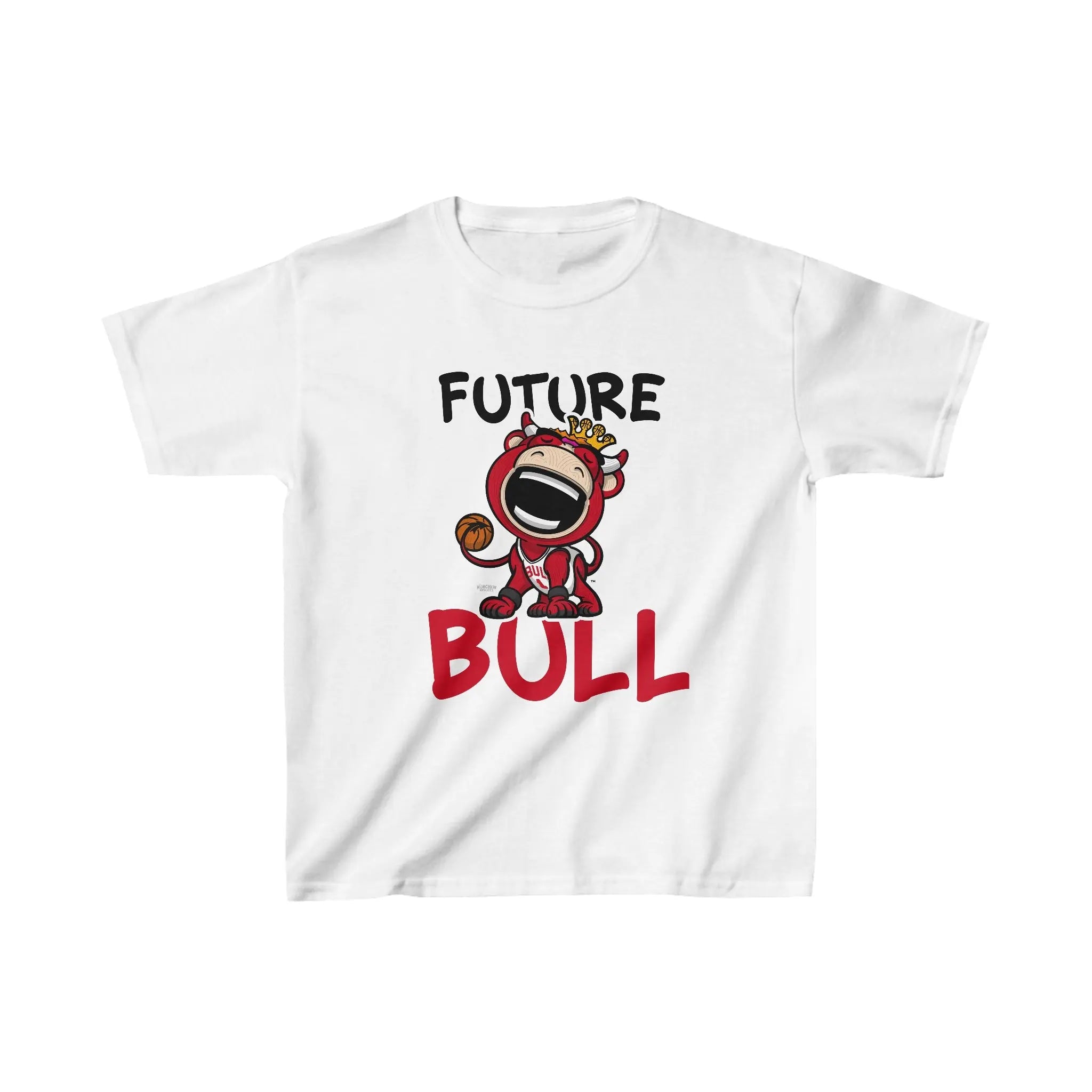 Kids Heavy Cotton™ Tee - Future Bull - Lil' Benny CHI Basketball Printify