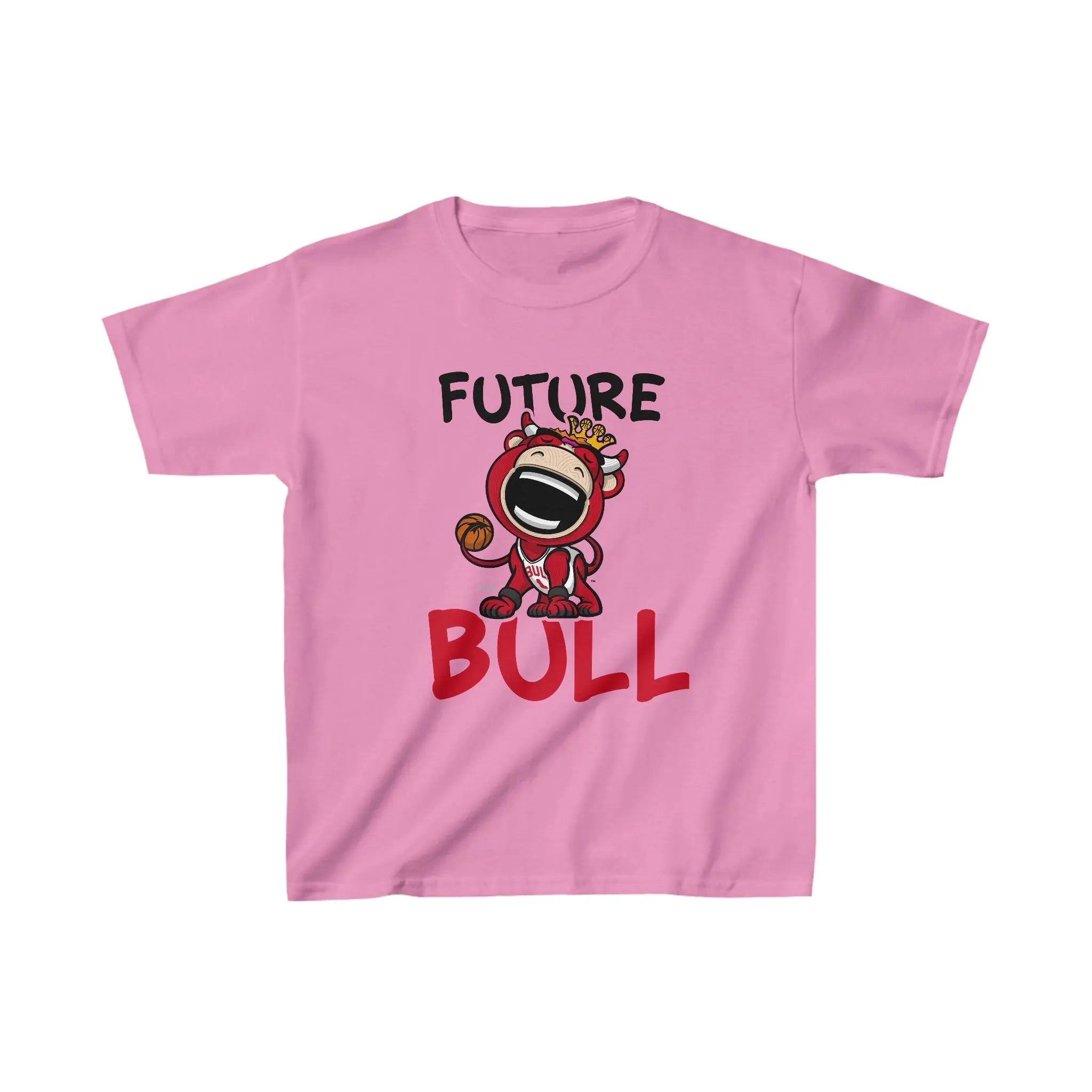 Kids Heavy Cotton™ Tee - Future Bull - Lil' Benny CHI Basketball Printify