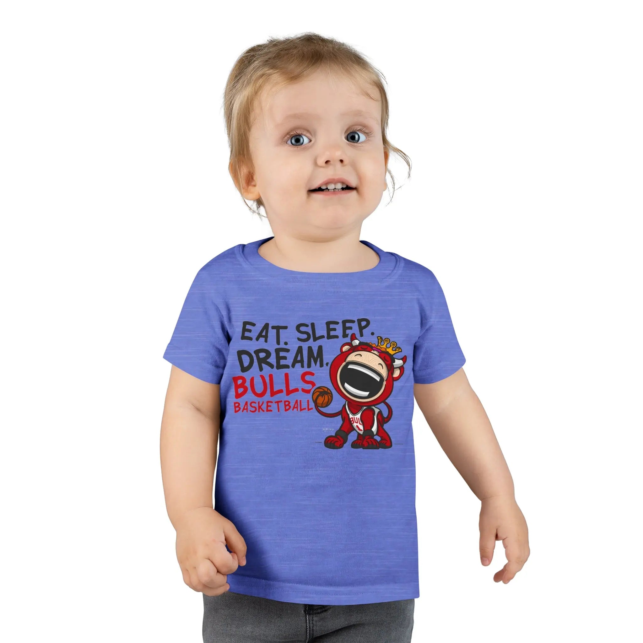 Toddler T-shirt - Eat Sleep Dream - Lil' Benny CHI Basketball Printify