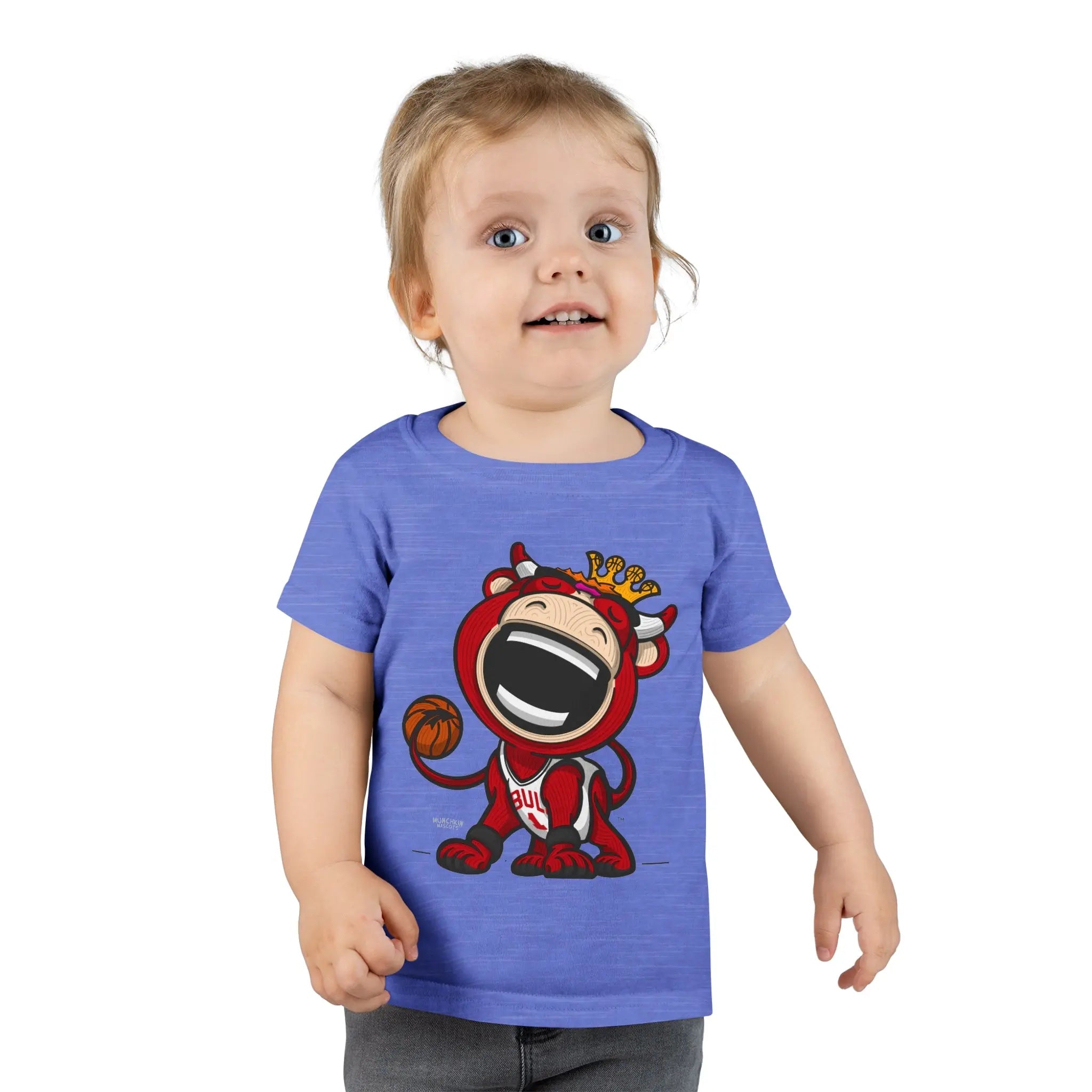 Toddler T-shirt - Home Jersey - Lil' Benny CHI Basketball Printify