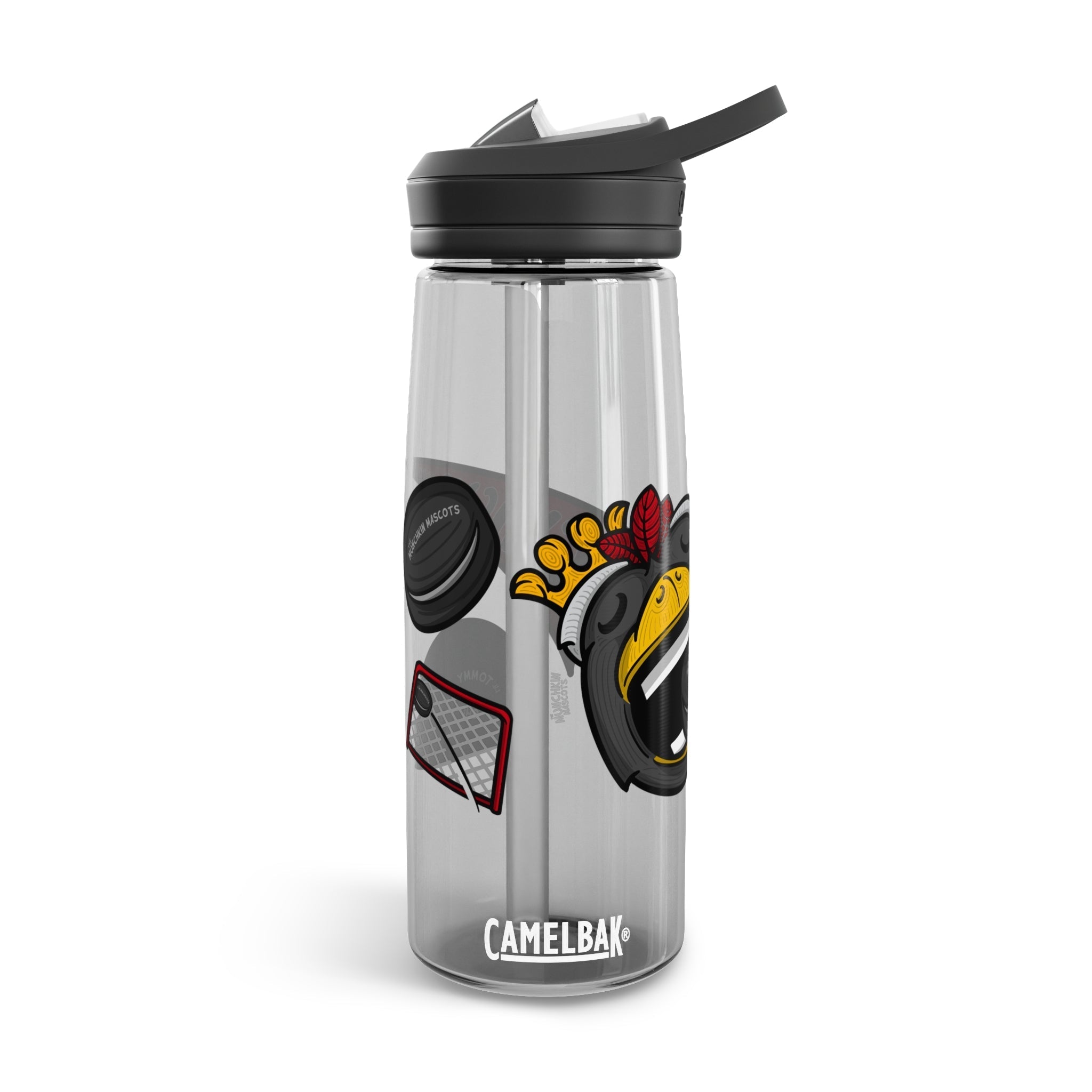 CamelBak Eddy® Water Bottle, 20oz\25oz - Lil' Tommy CHI Hockey Printify