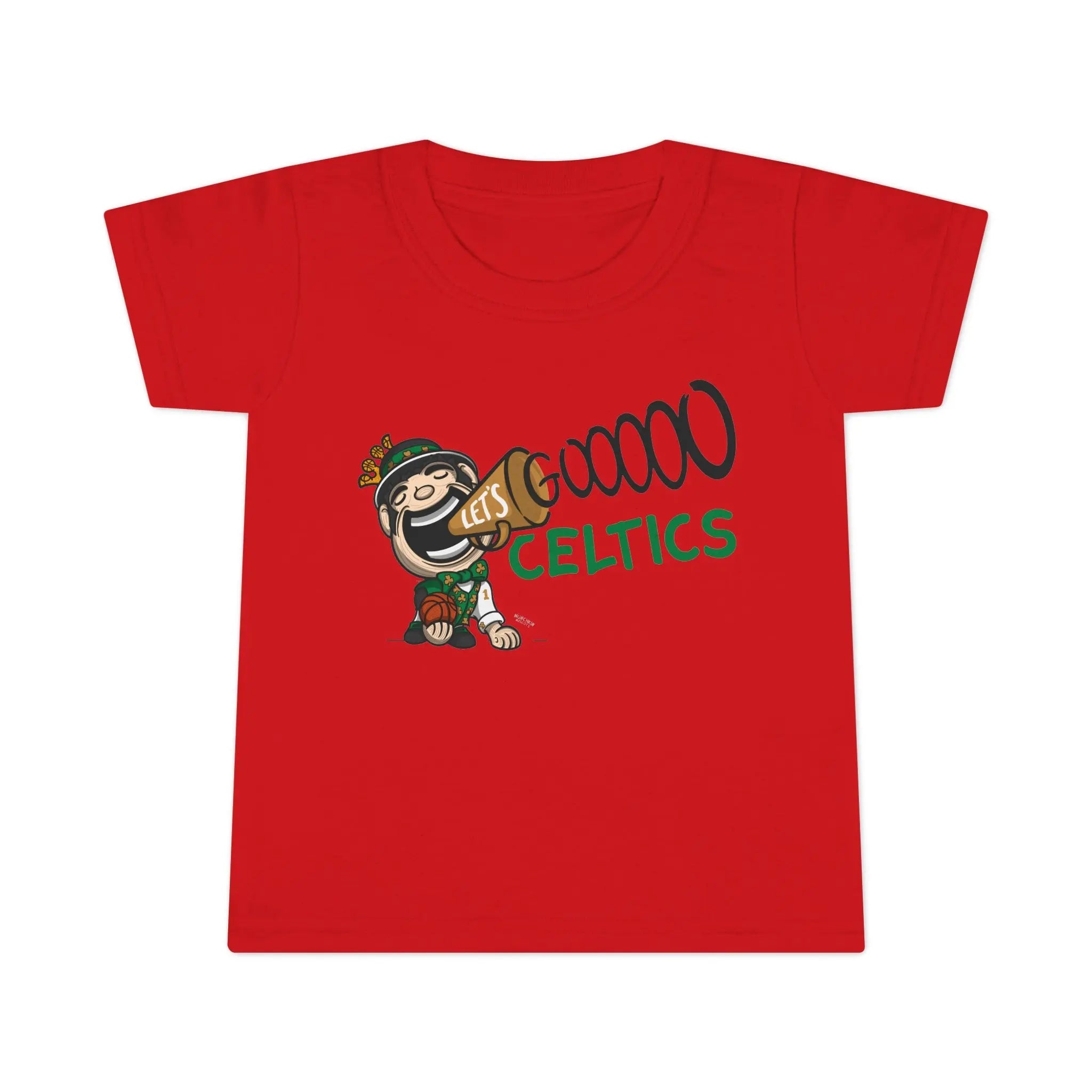 Toddler T-shirt - Lets Go - Lil' Lucky BOS Basketball Printify