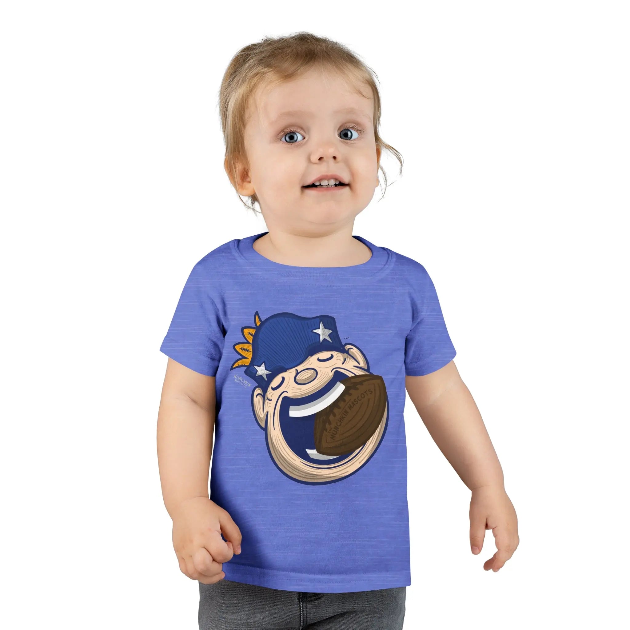 Toddler T-shirt - Mascot - Lil' Pat NE Football Printify
