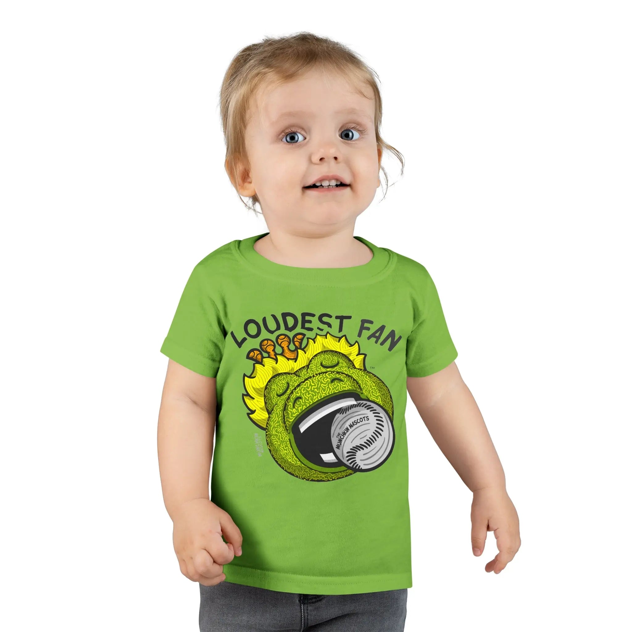 Toddler T-shirt - Loudest Fan - Lil' Southpaw CHI Baseball Printify
