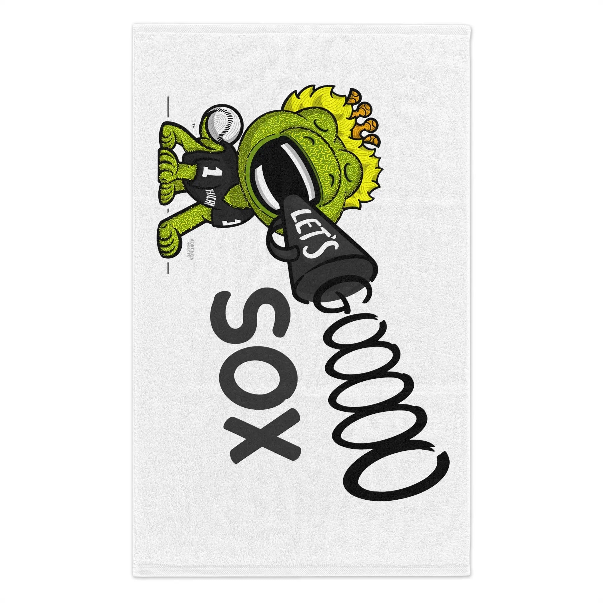 Rally Towel, 11x18 - Lets Go - Lil' Southpaw CHI Baseball Printify