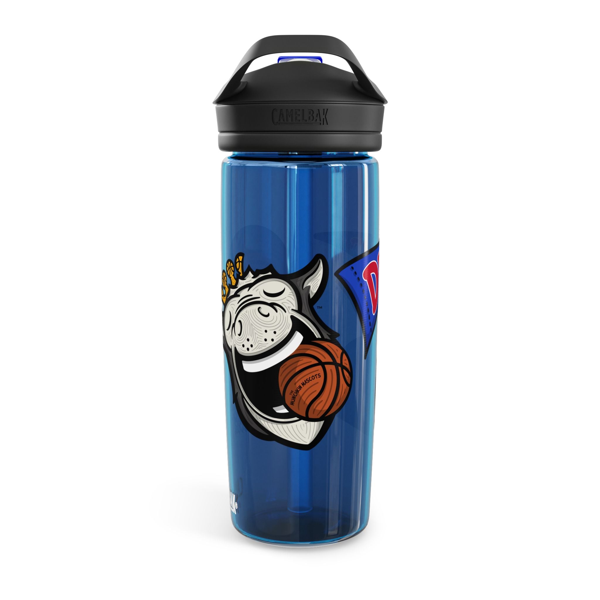 Detroit Basketball CamelBak Eddy® Lil' Hooper Water Bottle, 20oz\25oz | Hand-Drawn Art | Gifts for Kids