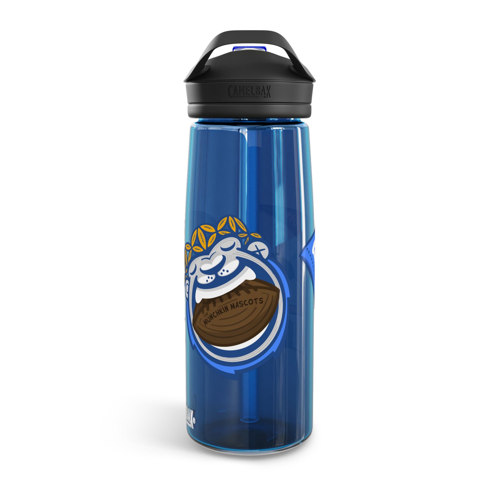 Detroit Football CamelBak Eddy® Lil' Miss Roary Water Bottle, 20oz\25oz | Hand-Drawn Art | Gifts for Kids