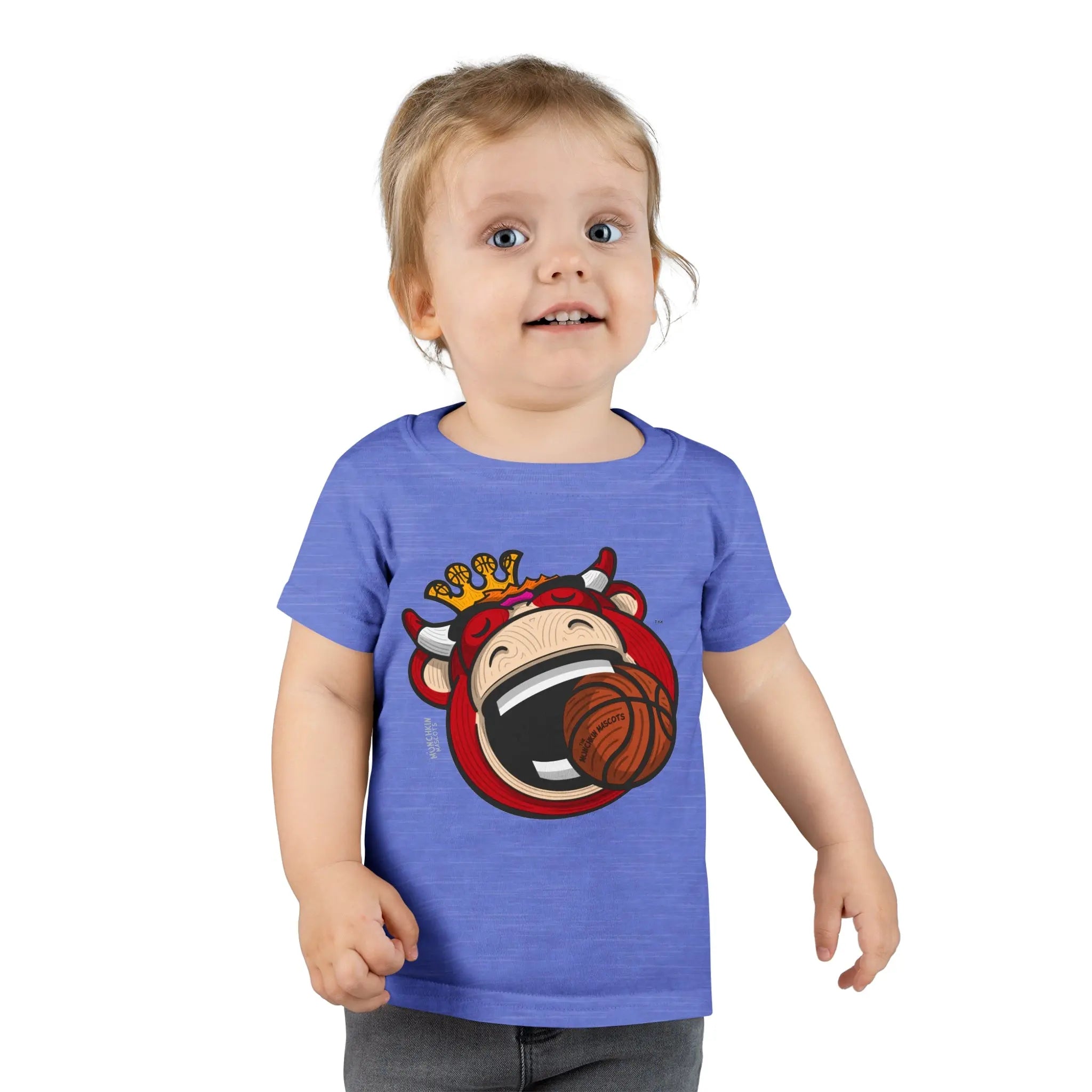 Toddler T-shirt - Mascot - Lil' Benny CHI Basketball Printify
